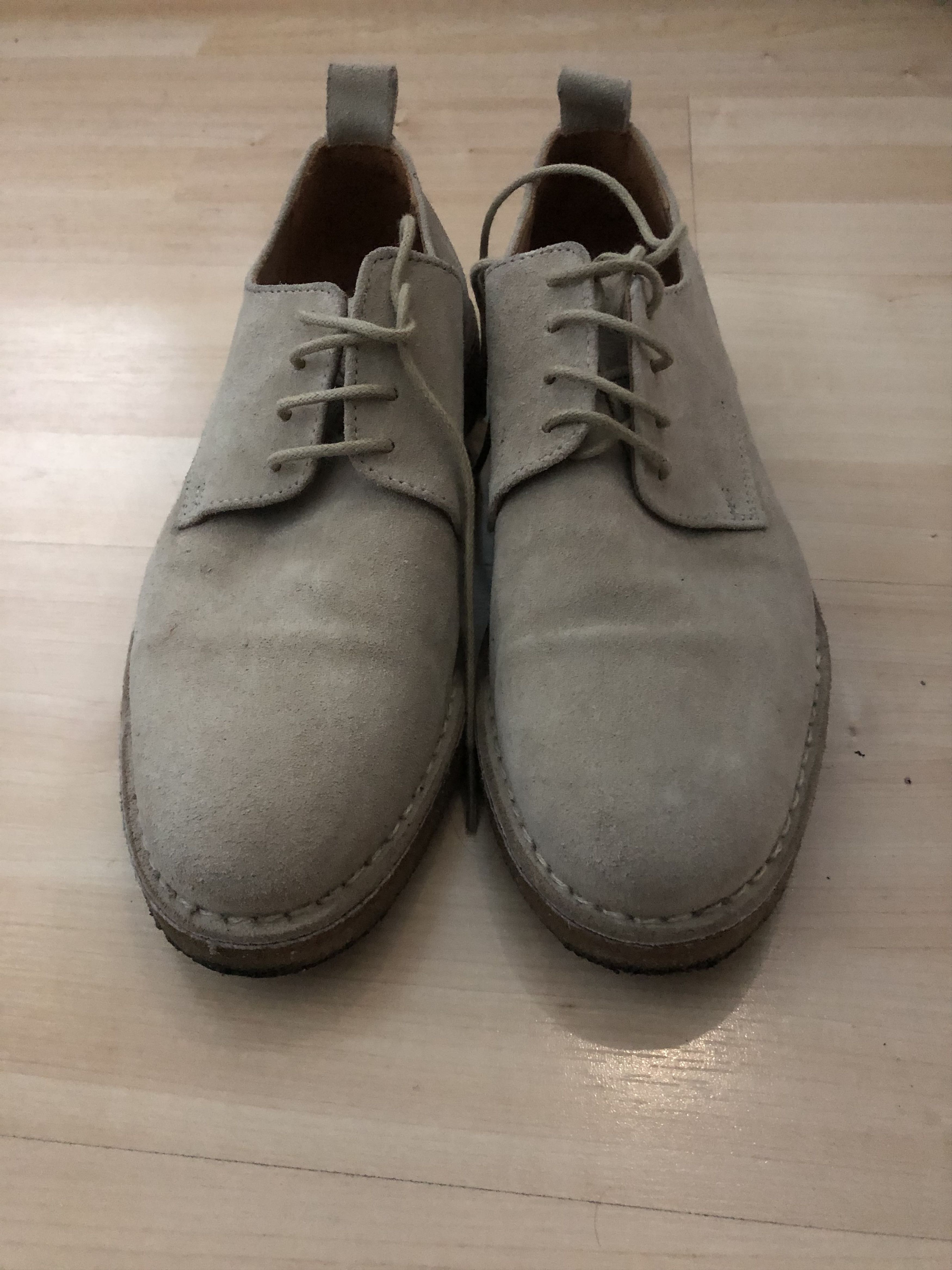 AMI Suede Derby Shoes Size US 7 / EU 40 - 3 Thumbnail