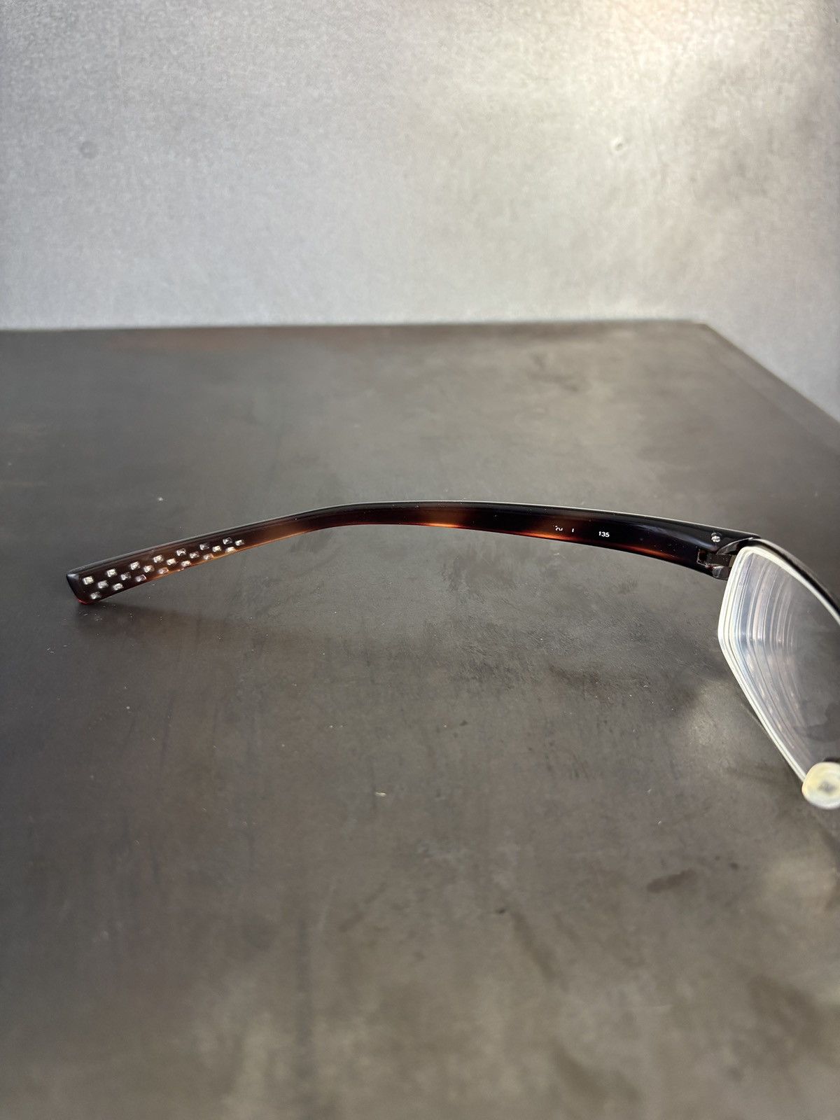 Nike × Vintage 2000s Nike Frames Eyeglasses Vintage Nike Swoosh Half Rim Size ONE SIZE - 7 Thumbnail