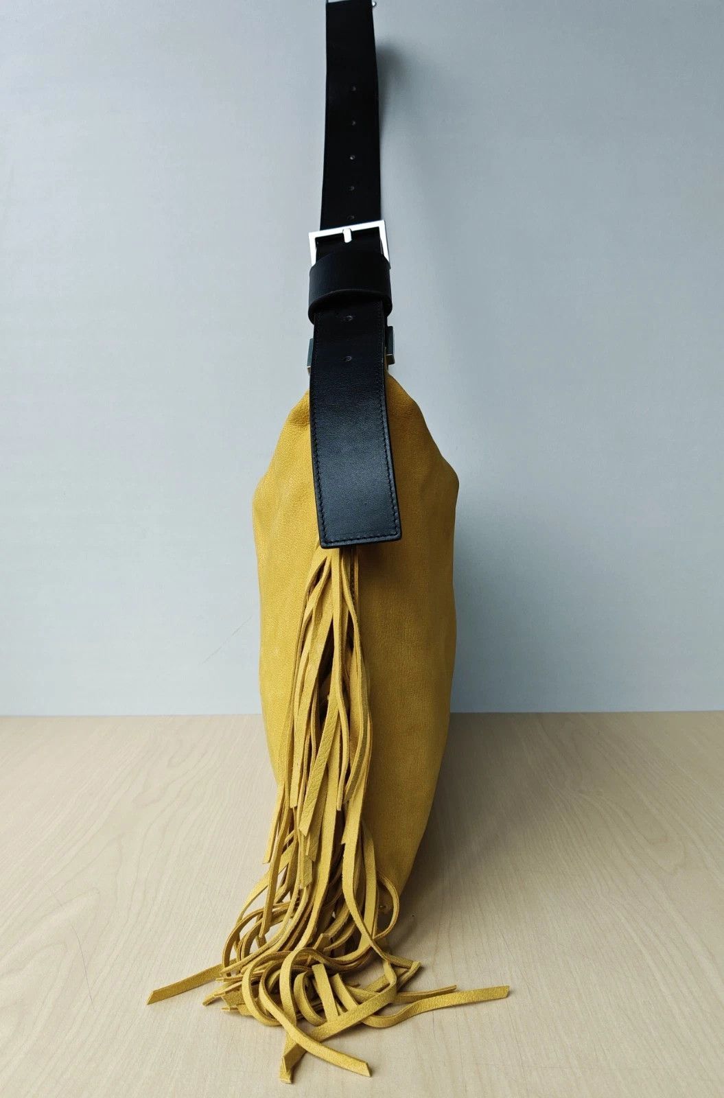 Allsaints AllSaints Edbury suede fringe shoulder bag FTP - 8214 Size ONE SIZE - 2 Thumbnail