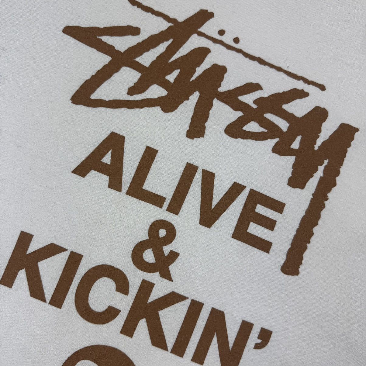 Stussy Vintage Stussy Alive & Kickin’ 25 Anniversary T-shirt Size US XL / EU 56 / 4 - 7 Thumbnail