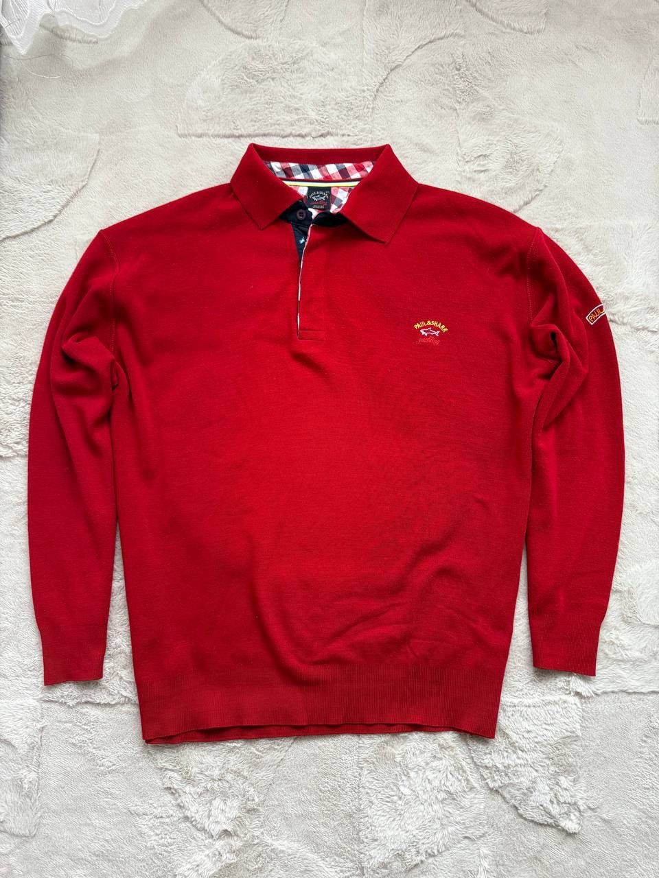 Paul & Shark Vintage Paul&Shark Sweater Mens size xxl Red Size US XXL / EU 58 / 5 - 1 Thumbnail