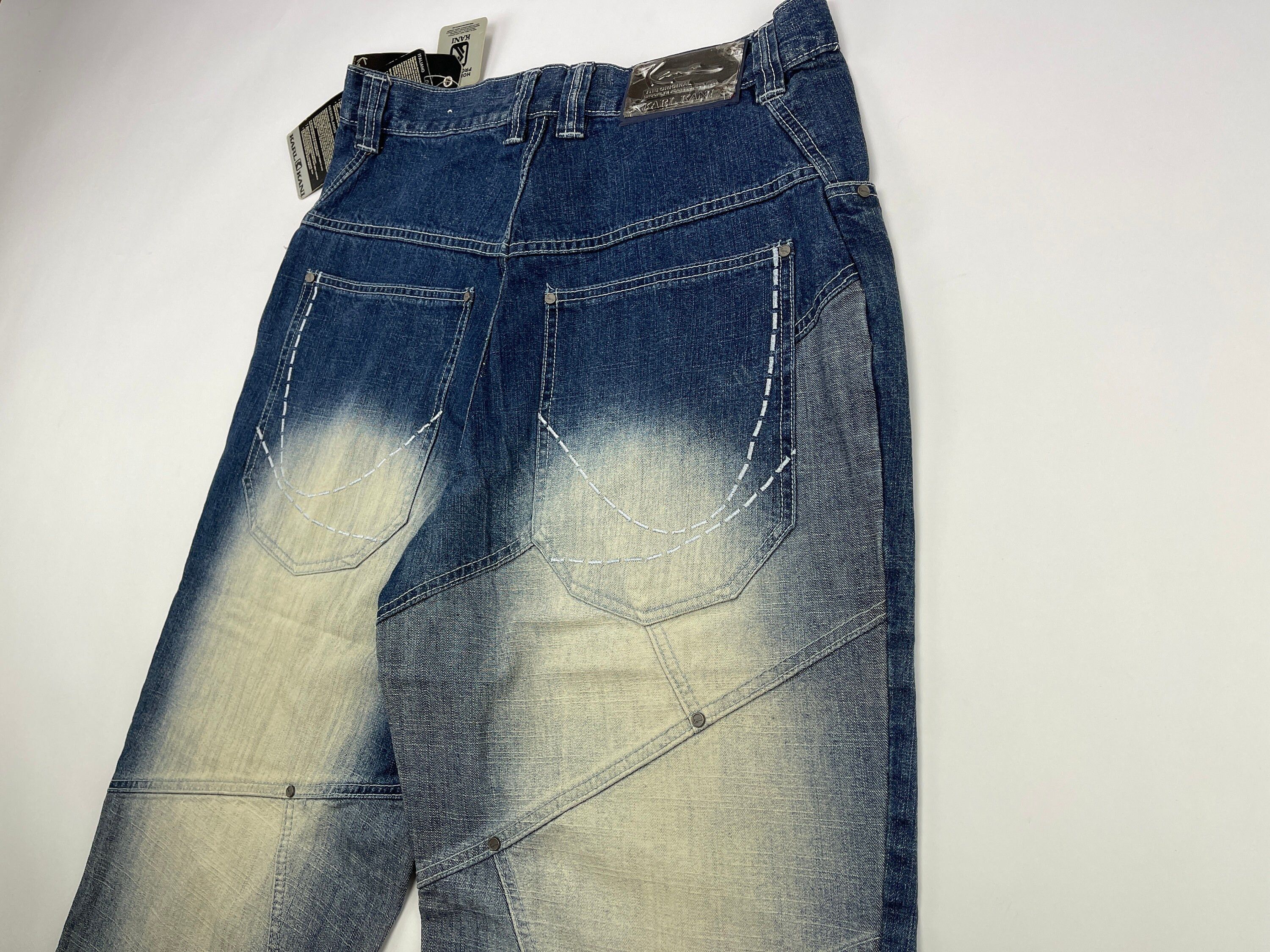Karl Kani KARL KANI jeans, baggy, vintage Kani jeans, 90s hip hop W 32 Size US 32 / EU 48 - 4 Thumbnail