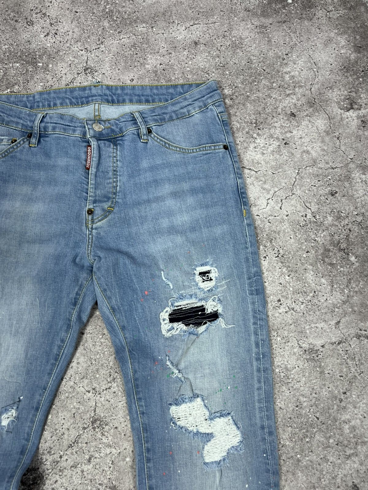 Dsquared2 Dsquared2 Slim Jeans Denim Blue Men's Size US 32 / EU 48 - 5 Thumbnail