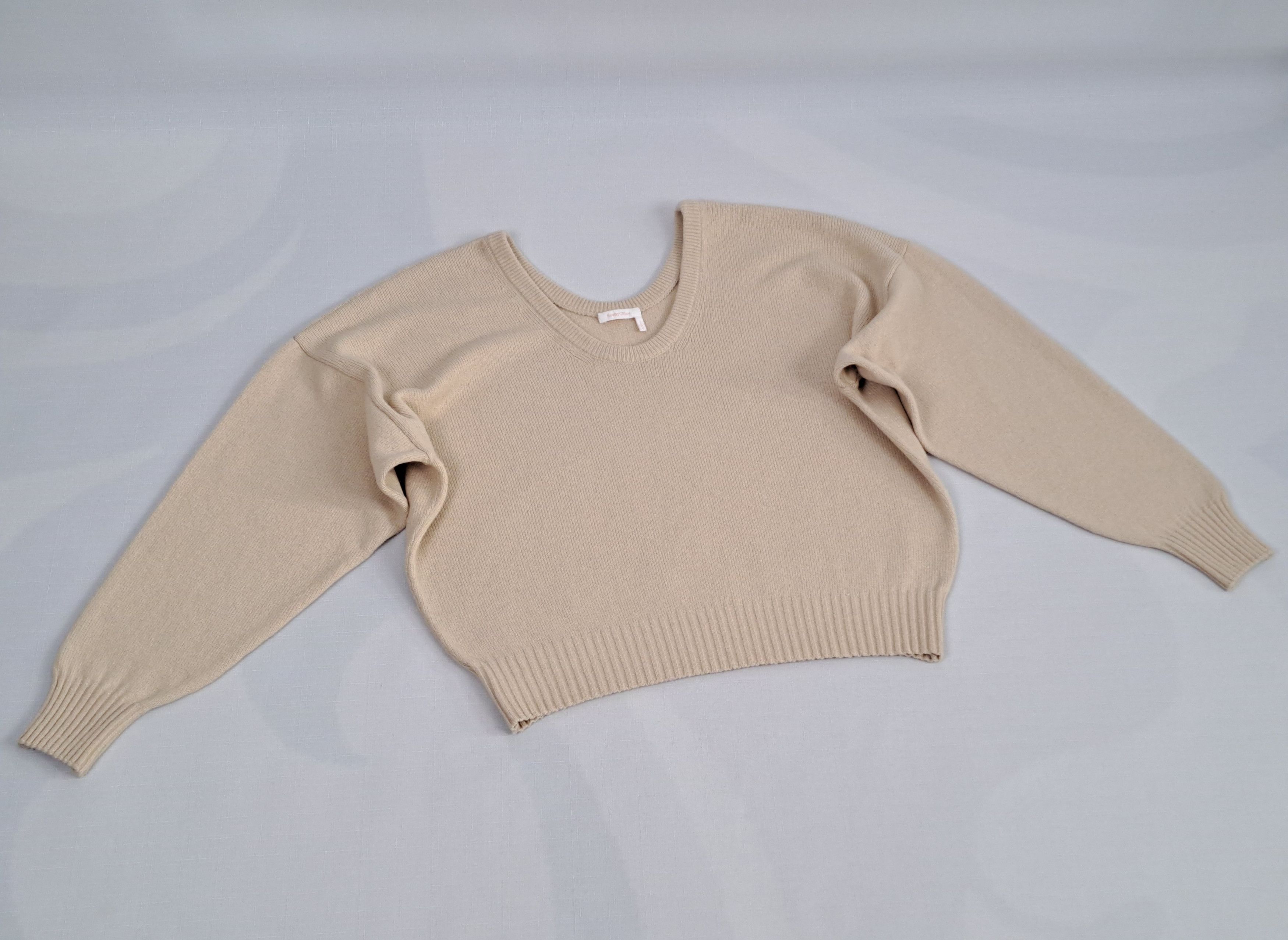 See by Chloe See by Chloe wool blend light camel sweater. Size S Size S / US 4 / IT 40 - 6 Thumbnail