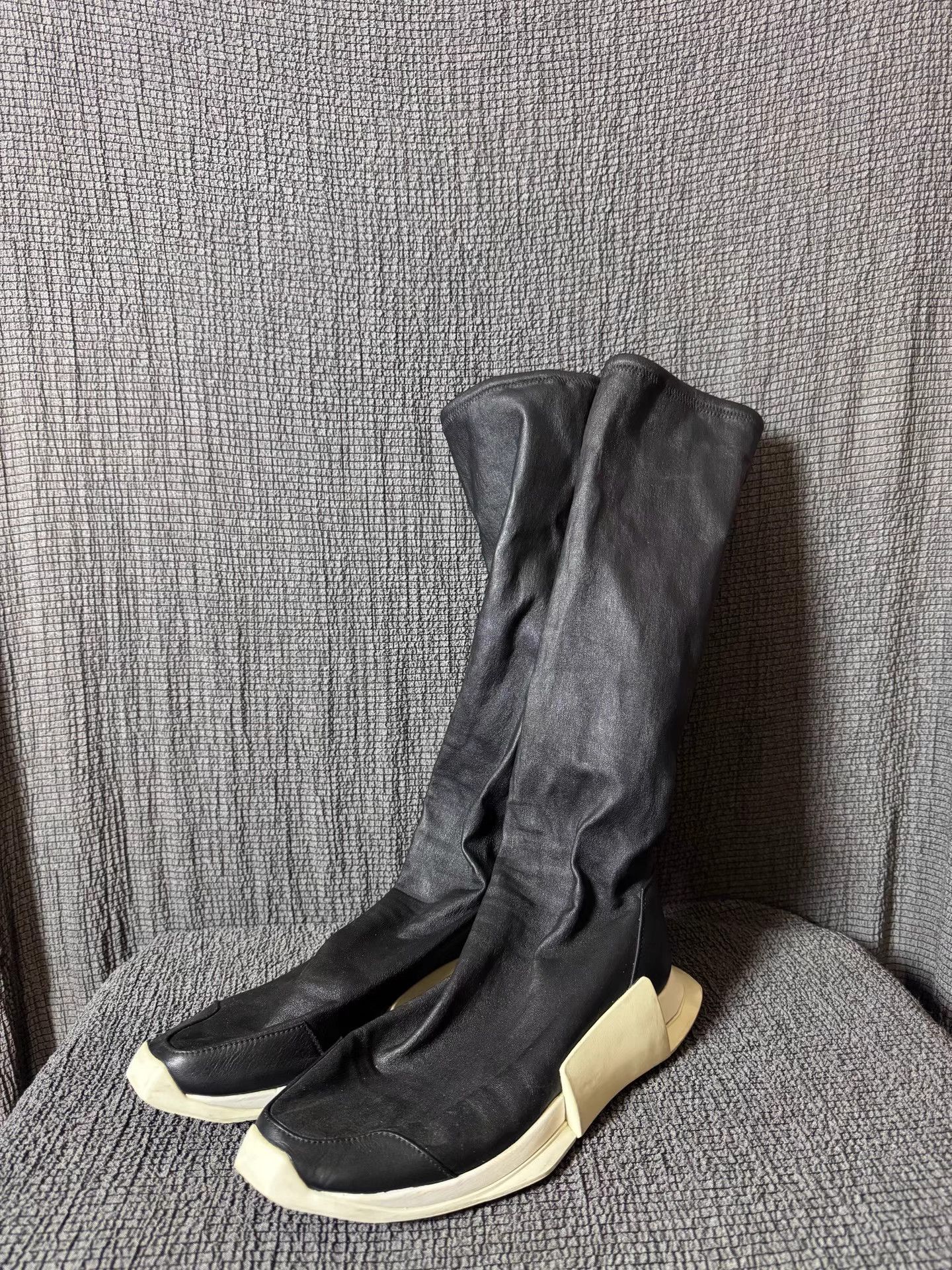 Rick Owens Rick Owens x Adidas tank boots Size US 7 / EU 40 - 1 Thumbnail