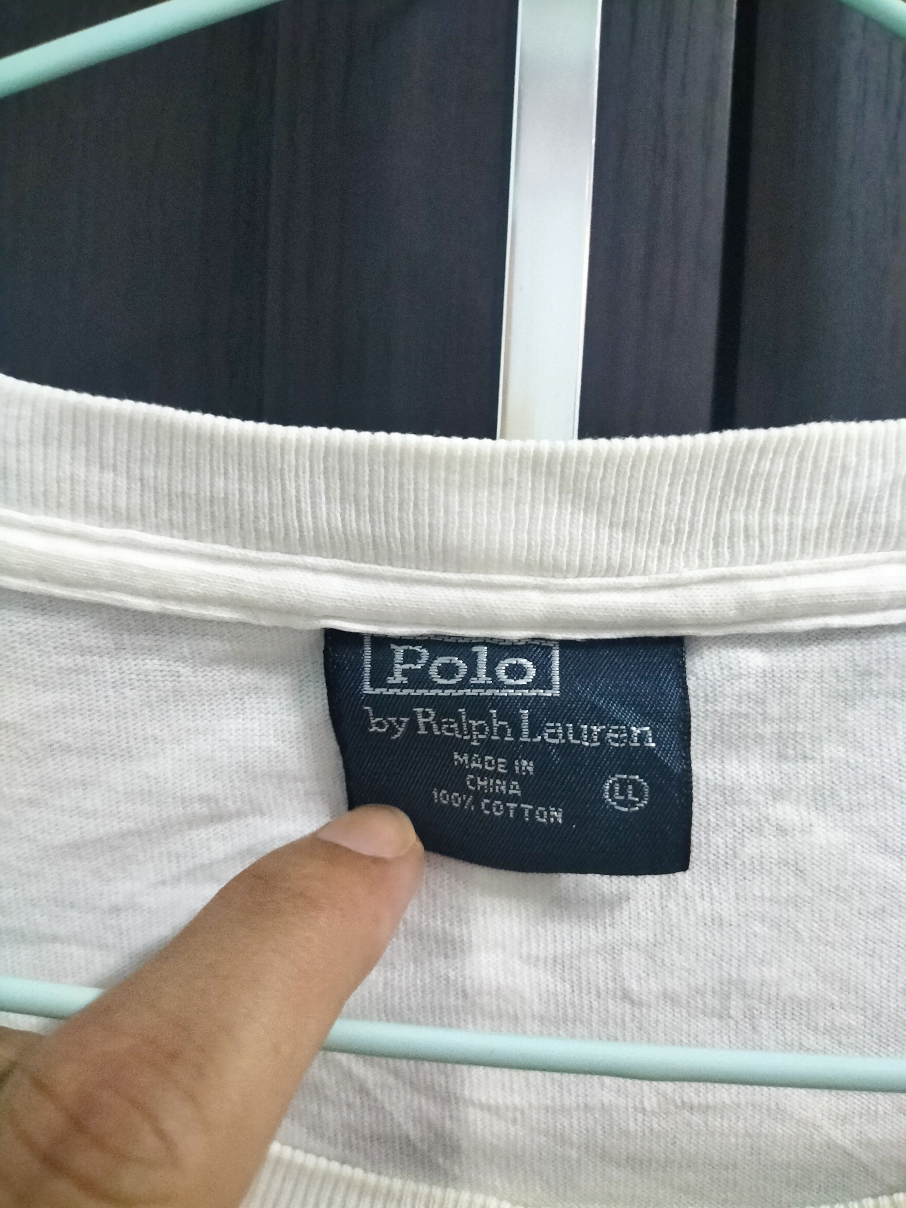 Polo Ralph Lauren Vintage Polo Ralph Lauren Navy Fashion 1967 Big Logo Size US XL / EU 56 / 4 - 2 Thumbnail