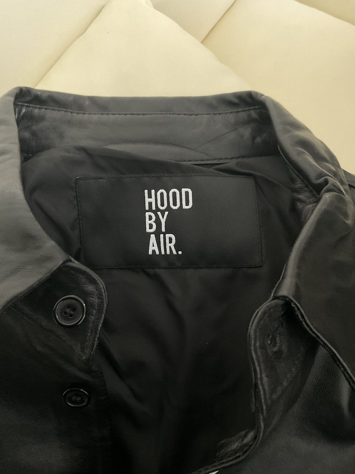 Hood By Air Hood by air compass leather button up Size US M / EU 48-50 / 2 - 5 Thumbnail