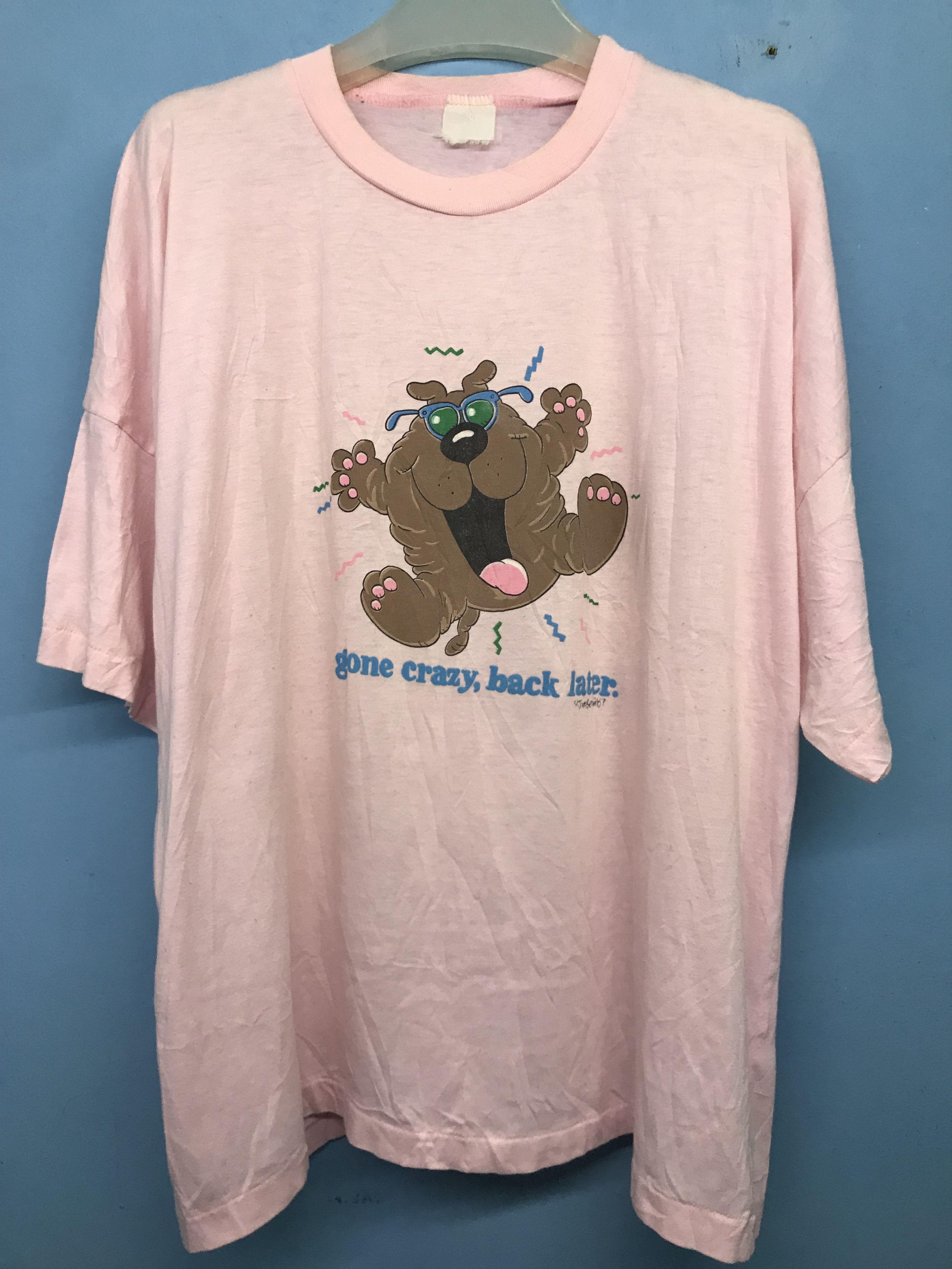 Vintage 80s Jim Benton Cartoon Artwork Shirt