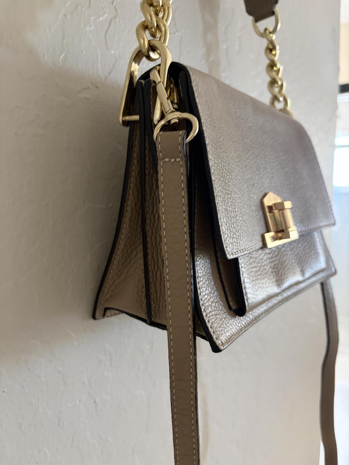 Other Persaman New York Taupe Shoulder Bag with Gold Hardware Size ONE SIZE - 4 Thumbnail