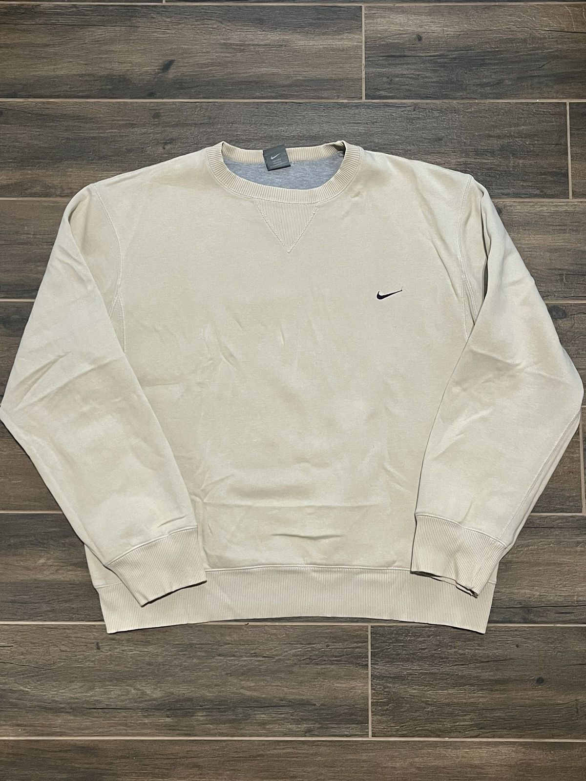 Nike × Vintage Vintage Nike Y2K oversized sweatshirt boxy Size US L / EU 52-54 / 3 - 1 Thumbnail