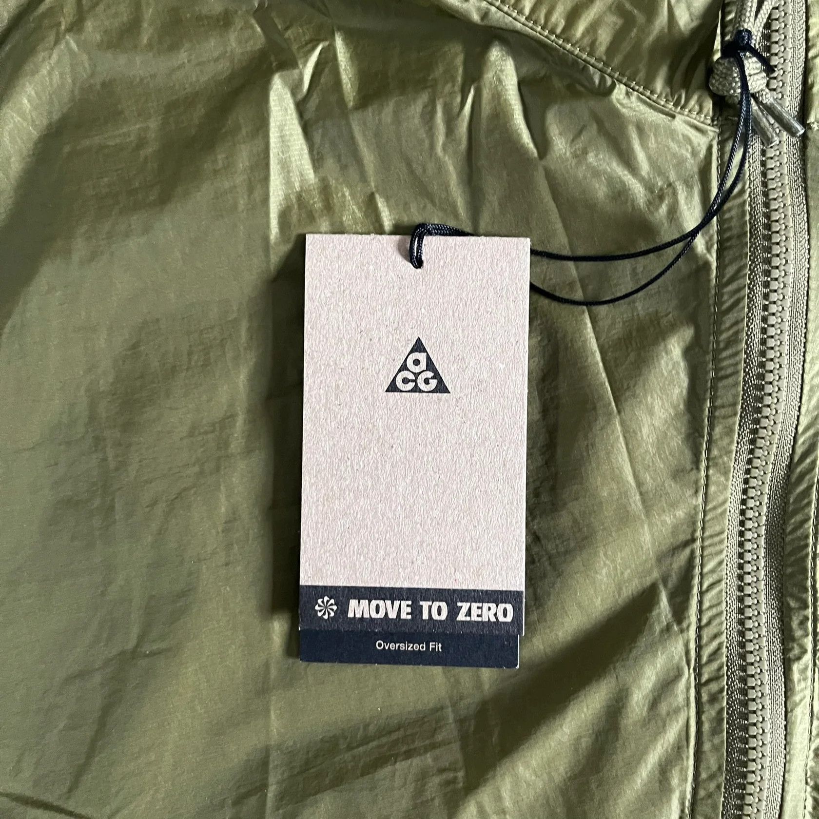 Nike ACG Nike ACG "Cinder cone" Windbreaker Olive Size US L / EU 52-54 / 3 - 4 Thumbnail
