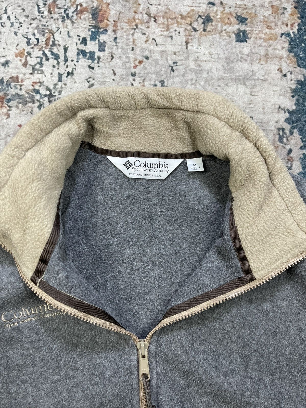 Columbia Vintage 90s Columbia Half-Zip Fleece Pullover Size US M / EU 48-50 / 2 - 12 Thumbnail