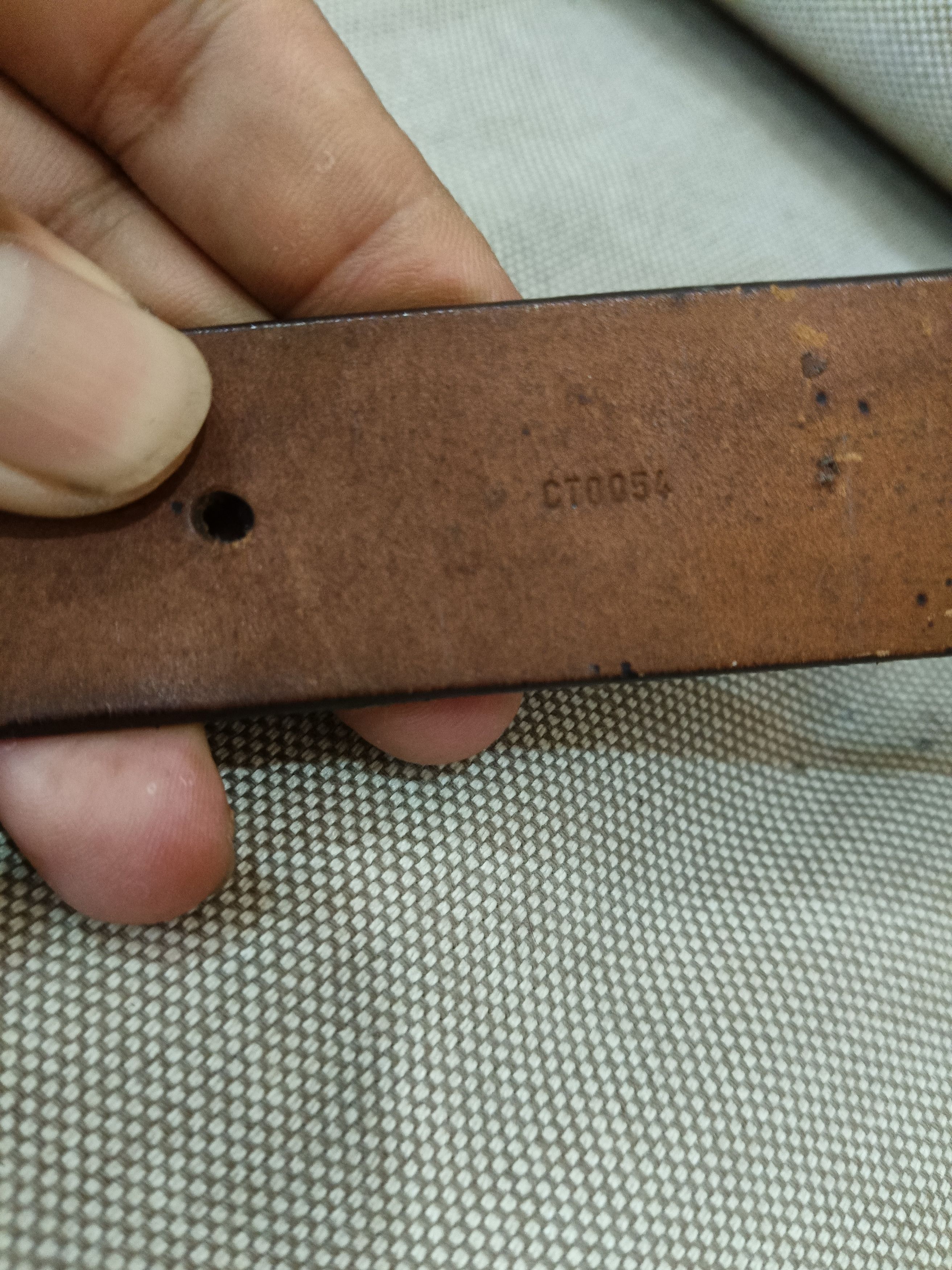 Louis Vuitton × Vintage Louis Vuitton Monogram Canvas Leather Belt/ CT0054 Size ONE SIZE - 9 Thumbnail