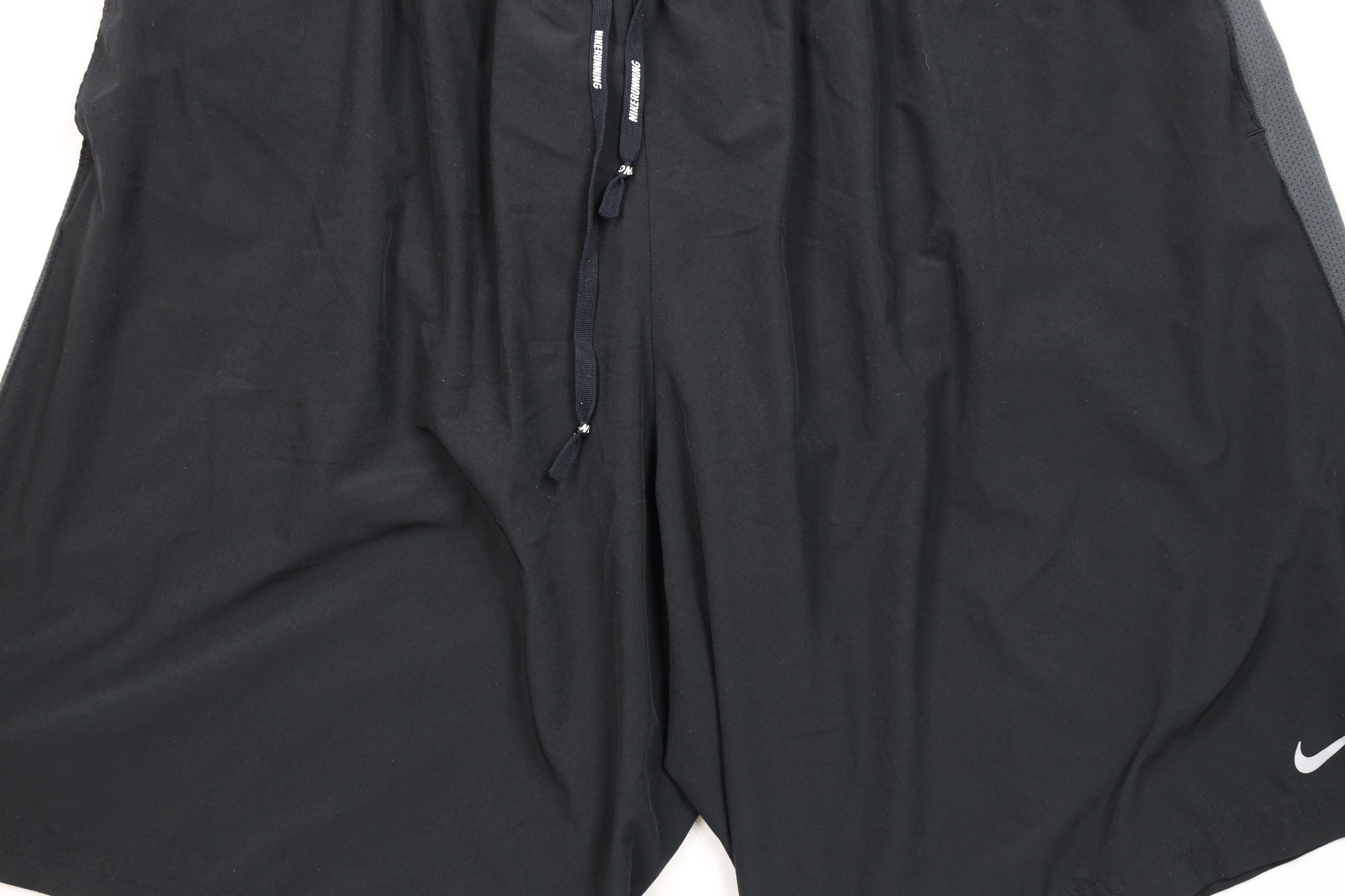 Nike Vintage Nike Mini Swoosh Reflective Lined Above Knee Shorts Size US 36 / EU 52 - 3 Thumbnail