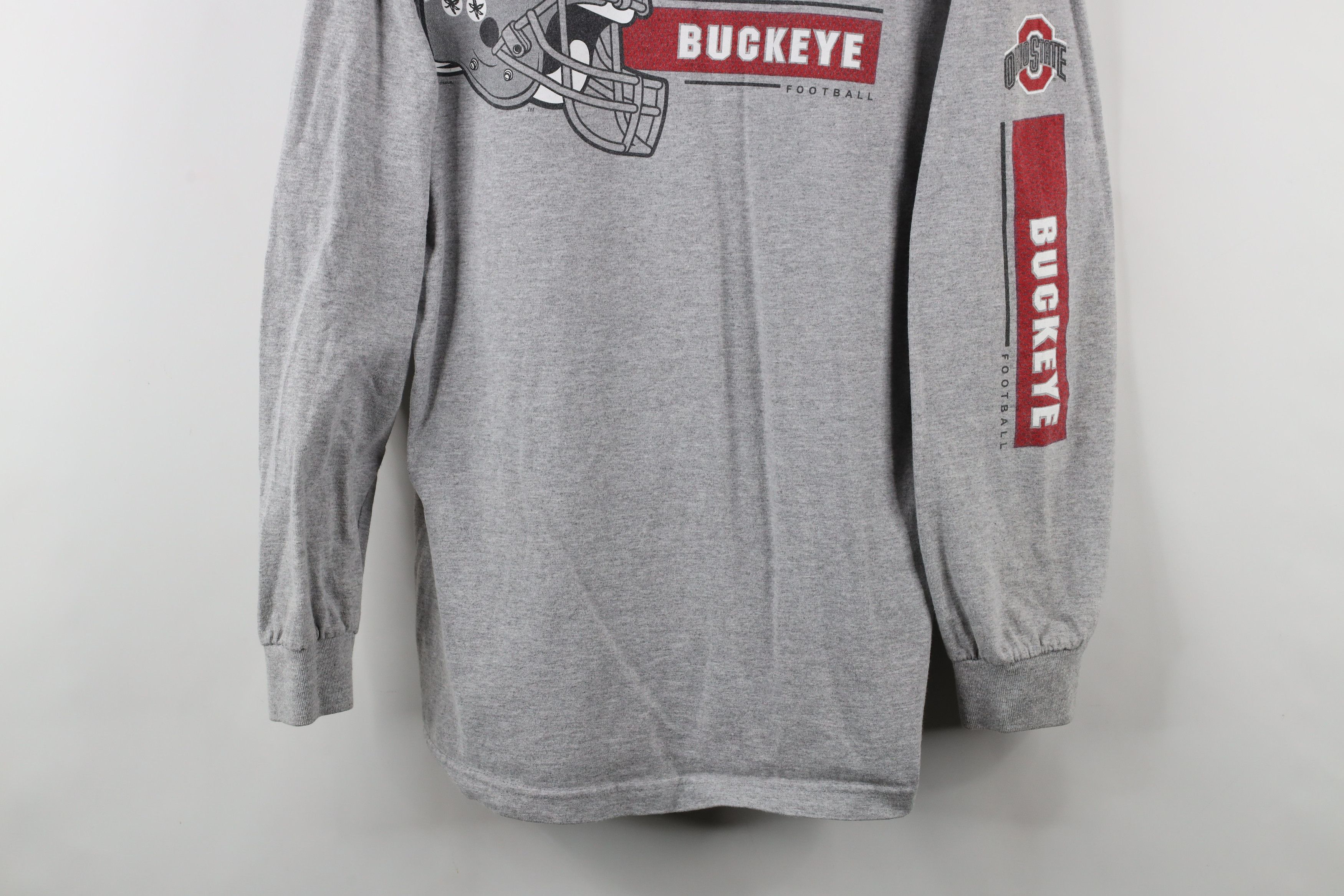 Vintage Vintage 90s Ohio State University Long Sleeve T-Shirt Size US L / EU 52-54 / 3 - 3 Thumbnail