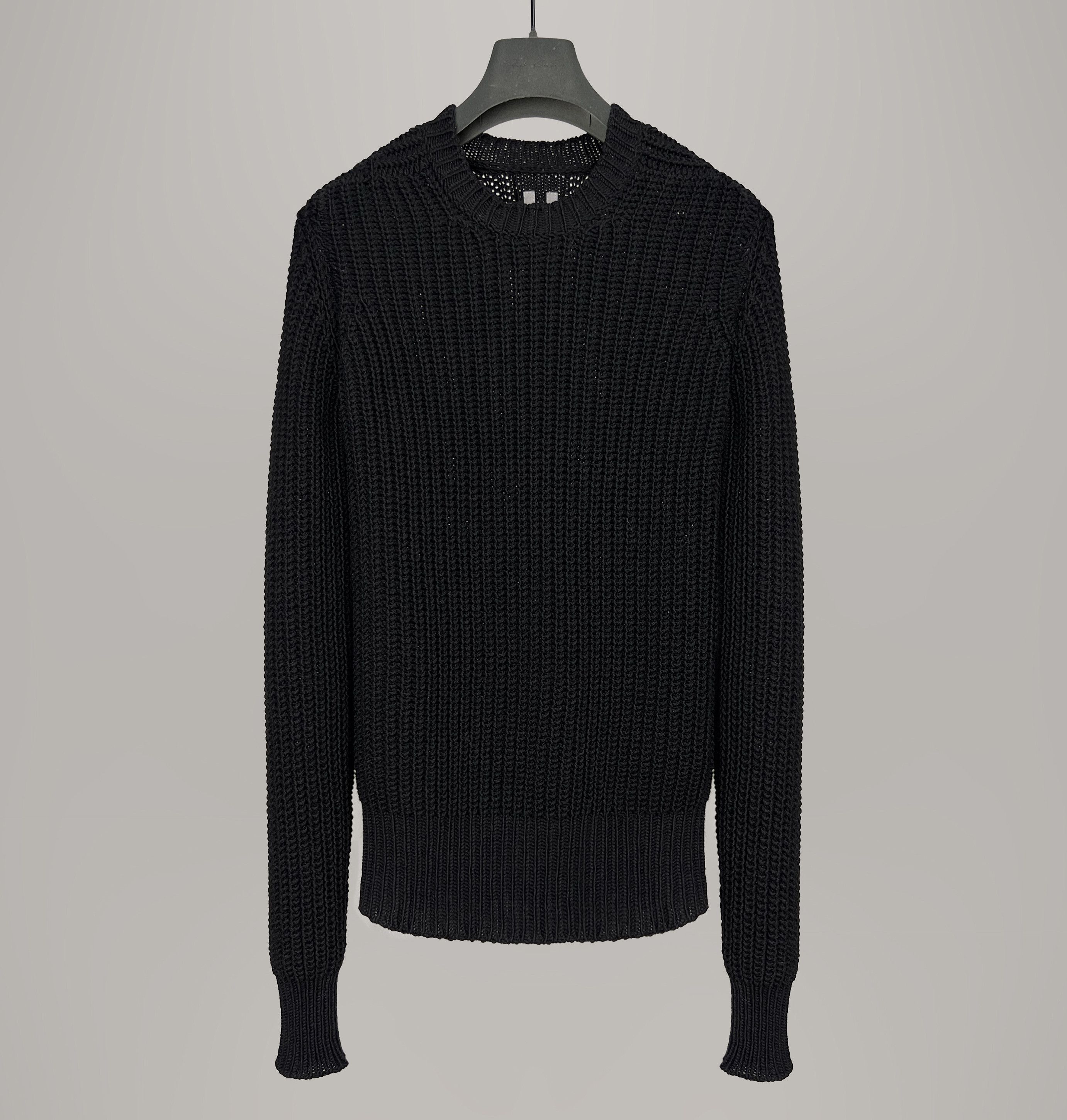 Rick Owens Men Sweater 2014 Sample outlets Piece baby alpaca and merino whool