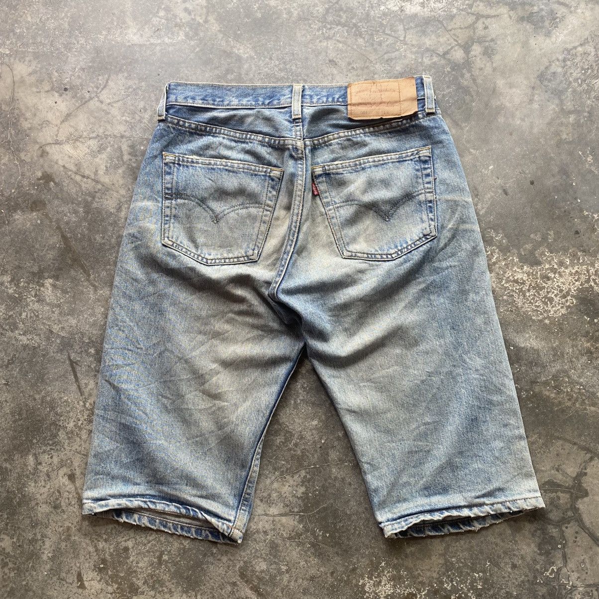 Levi's Vintage Clothing Distressed 501 Levis Denim Short Size US 30 / EU 46 - 11 Thumbnail