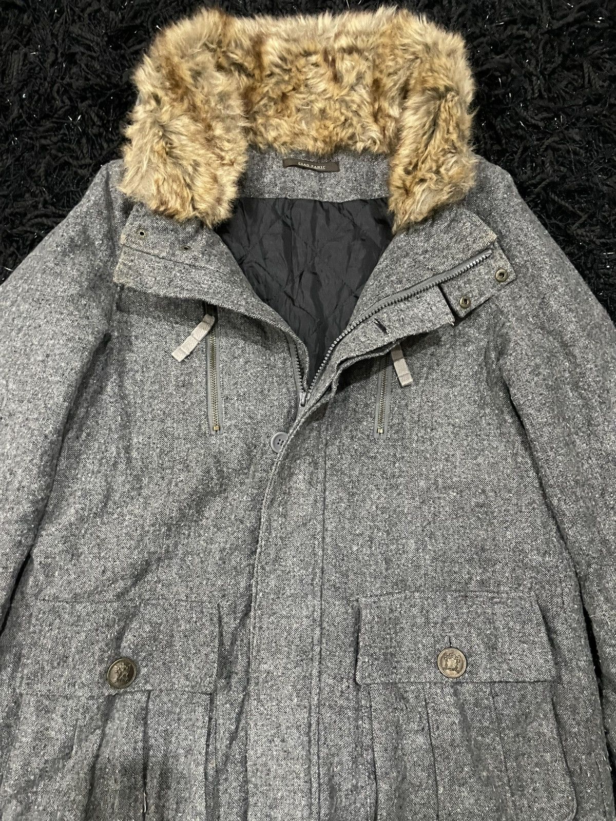 Ciaopanic Japanese archival Ciaopanic parka fur long tail Jacket MOD M Size US M / EU 48-50 / 2 - 6 Thumbnail
