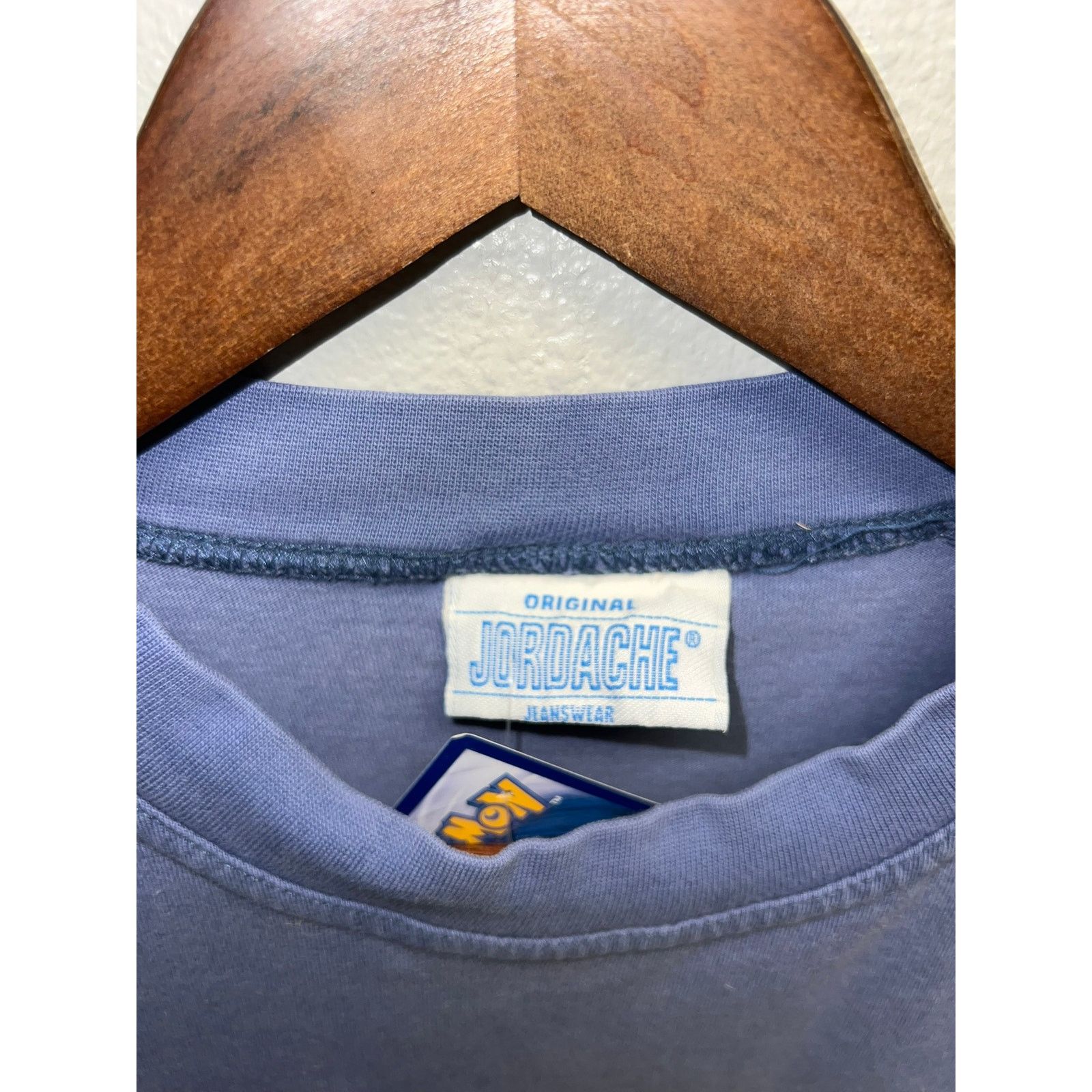 Jordache Vintage Jordache Jeanswear Shirt Orignal Blue Logo Tee 90s M Size US M / EU 48-50 / 2 - 4 Thumbnail