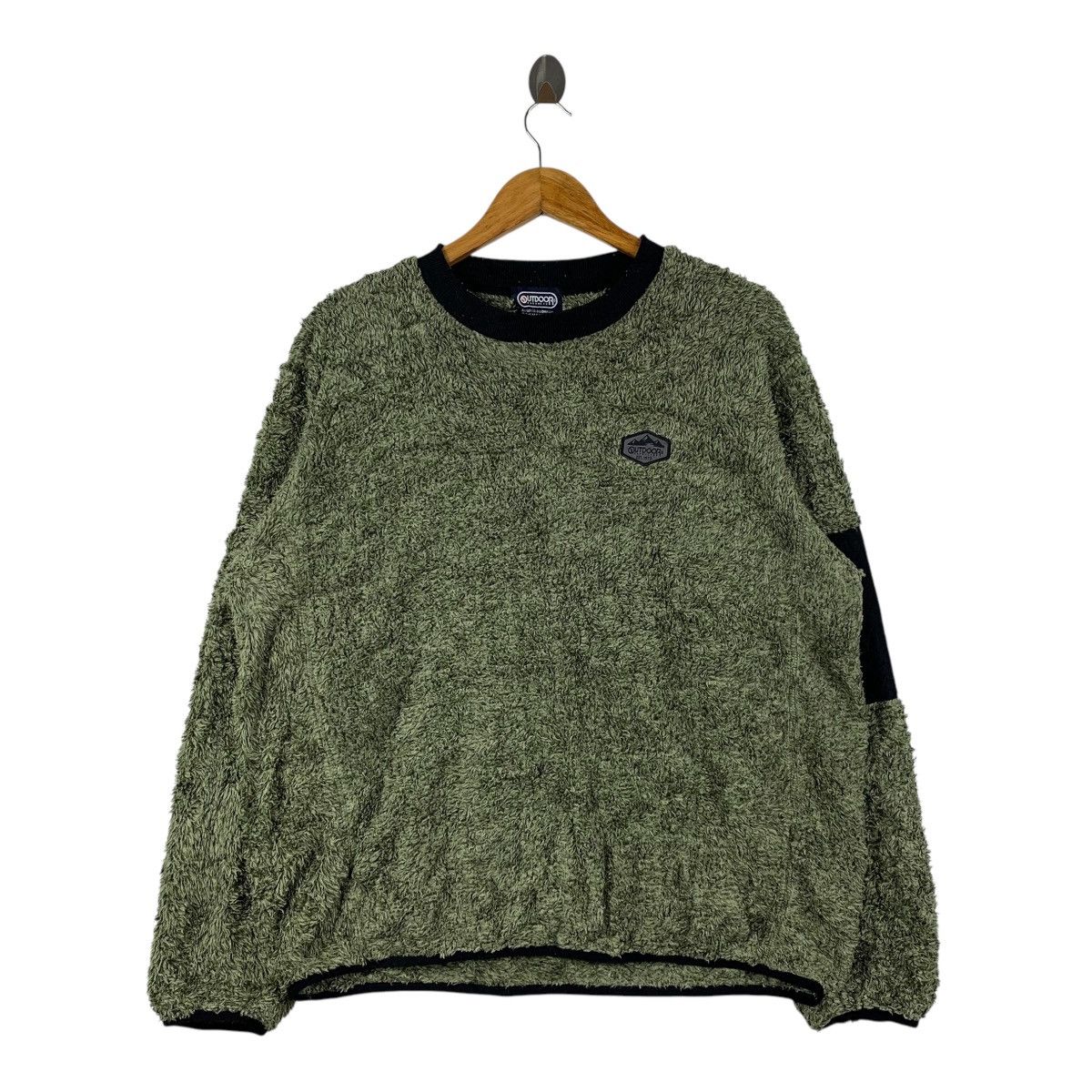 Japanese Brand OUTDOOR Sportswear Small Logo Sweatshirt Pullover Jumper Size US L / EU 52-54 / 3 - 1 Thumbnail