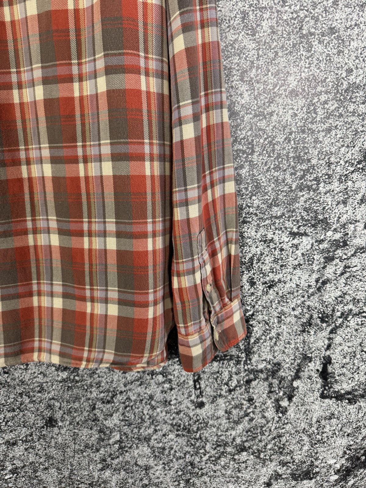 Allsaints Allsaints Gotland Long Sleeve Plaid Shirt Button Up Size L Size US L / EU 52-54 / 3 - 12 Thumbnail