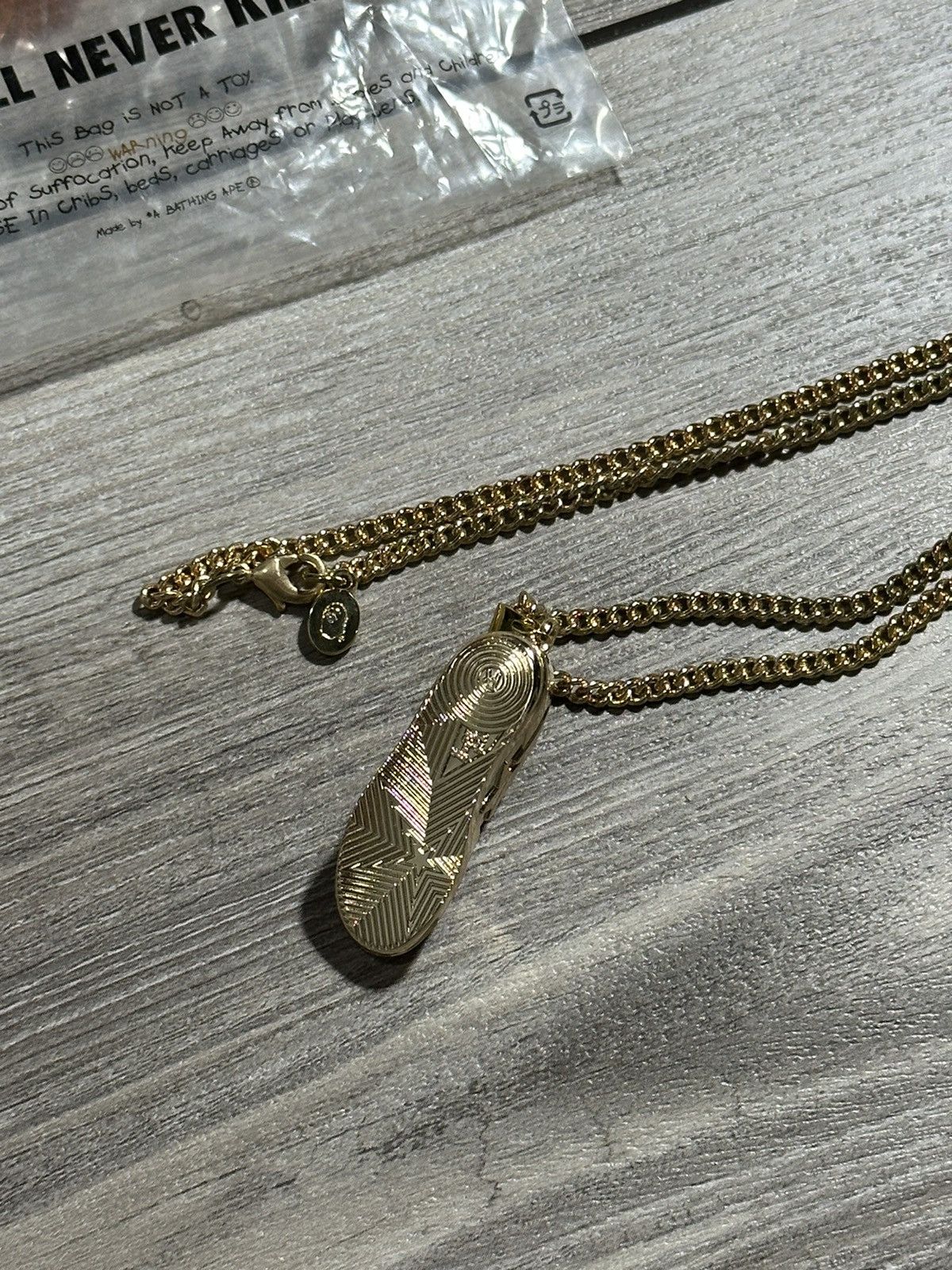 Bape Bapesta Chain Size ONE SIZE - 3 Thumbnail