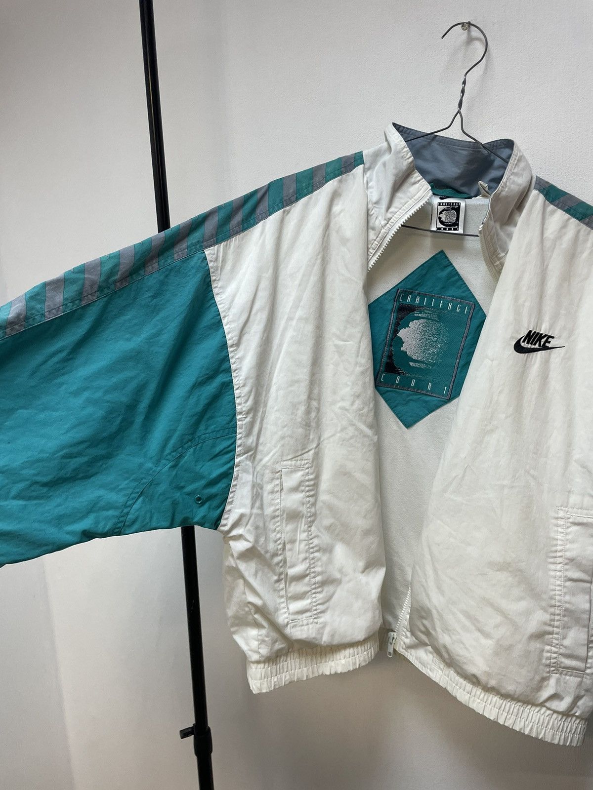 Vintage Vintage Nike Agassi Challenge Court Jacket Wimbledon 1993 Size US M / EU 48-50 / 2 - 9 Thumbnail