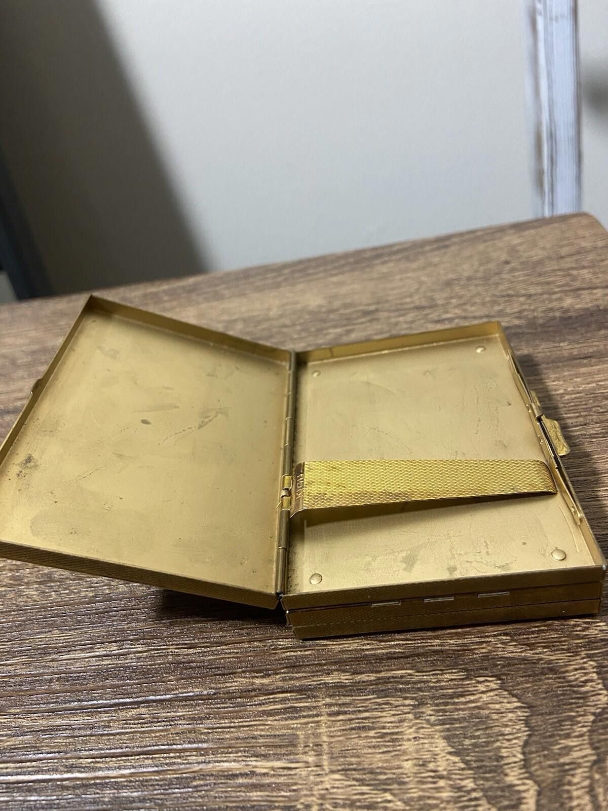 Takeo Kikuchi Kigu mother of pearl brass cigarette case compact w mirror Size ONE SIZE - 8 Thumbnail