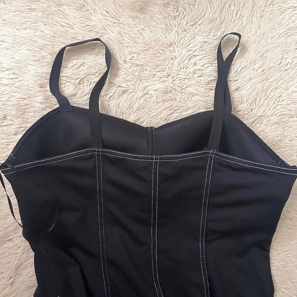 Other Paul Brial Black Bodycon Slip Dress - Medium 🇫🇷 Size M / US 6-8 / IT 42-44 - 7 Thumbnail