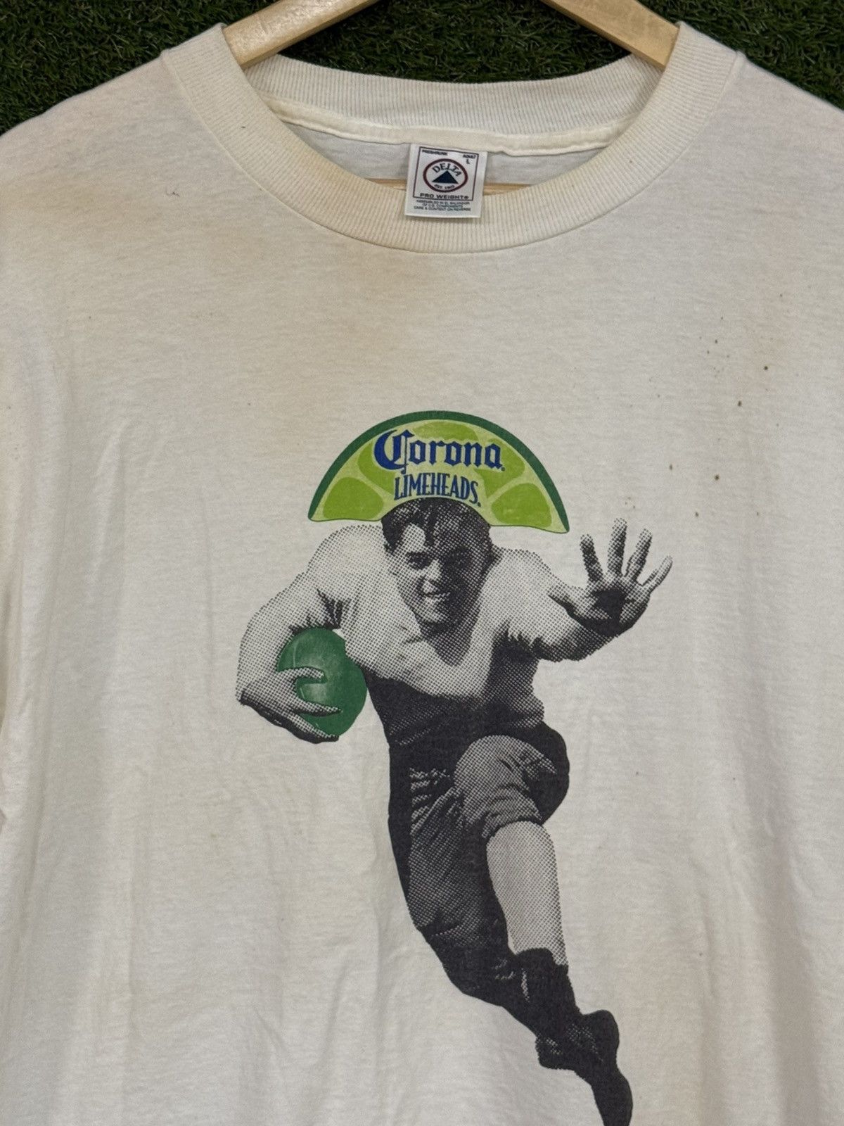 Vintage Vintage Corona Beer Limeheads Beer Liquor USA 90s T Shirt Size US L / EU 52-54 / 3 - 2 Thumbnail