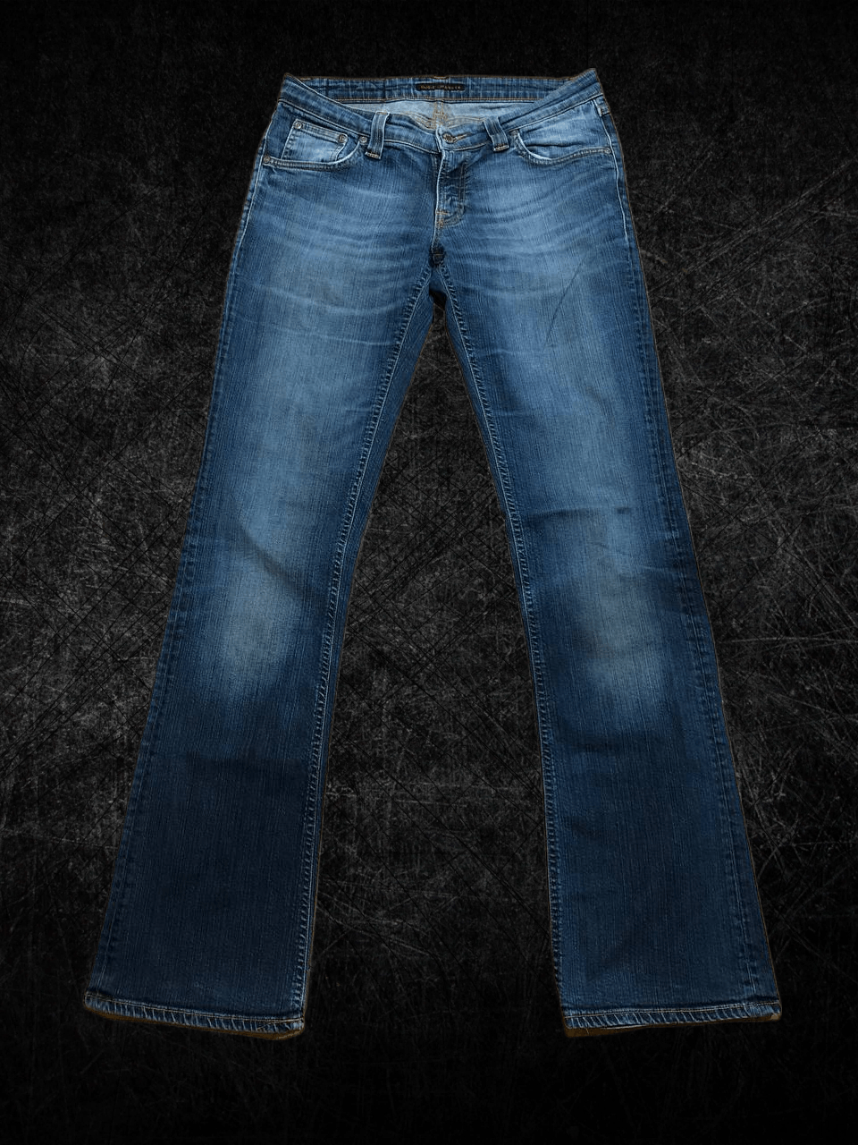 Nudie Jeans NUDIE JEANS CO. DUSTY DENIM STRETCH JEANS Size 27" / US 4 / IT 40 - 1 Thumbnail