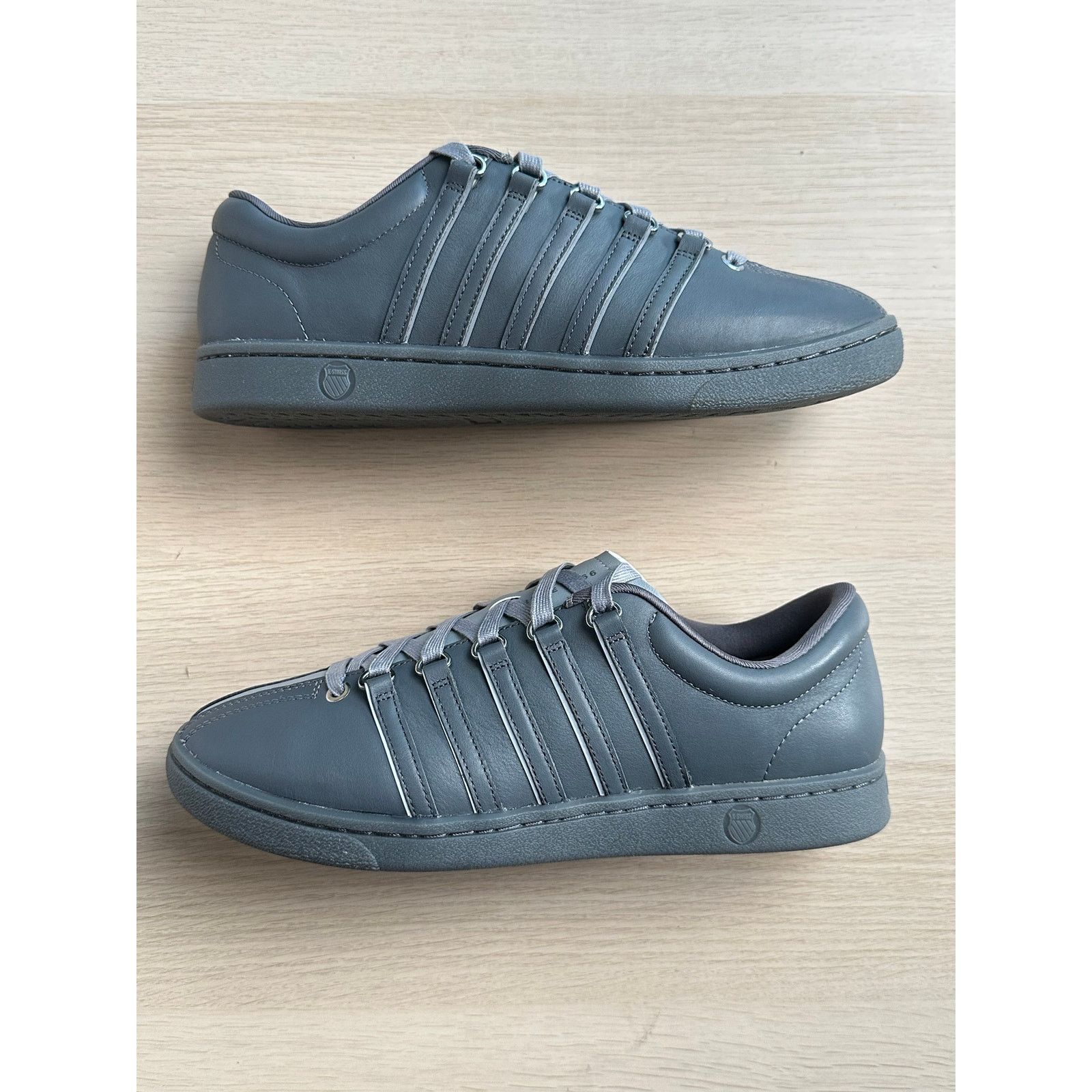 K-Swiss K-Swiss x Anwar Carrots Classic 66 NXT Grey Sneaker-Size 9M Size US 9 / EU 42 - 3 Thumbnail