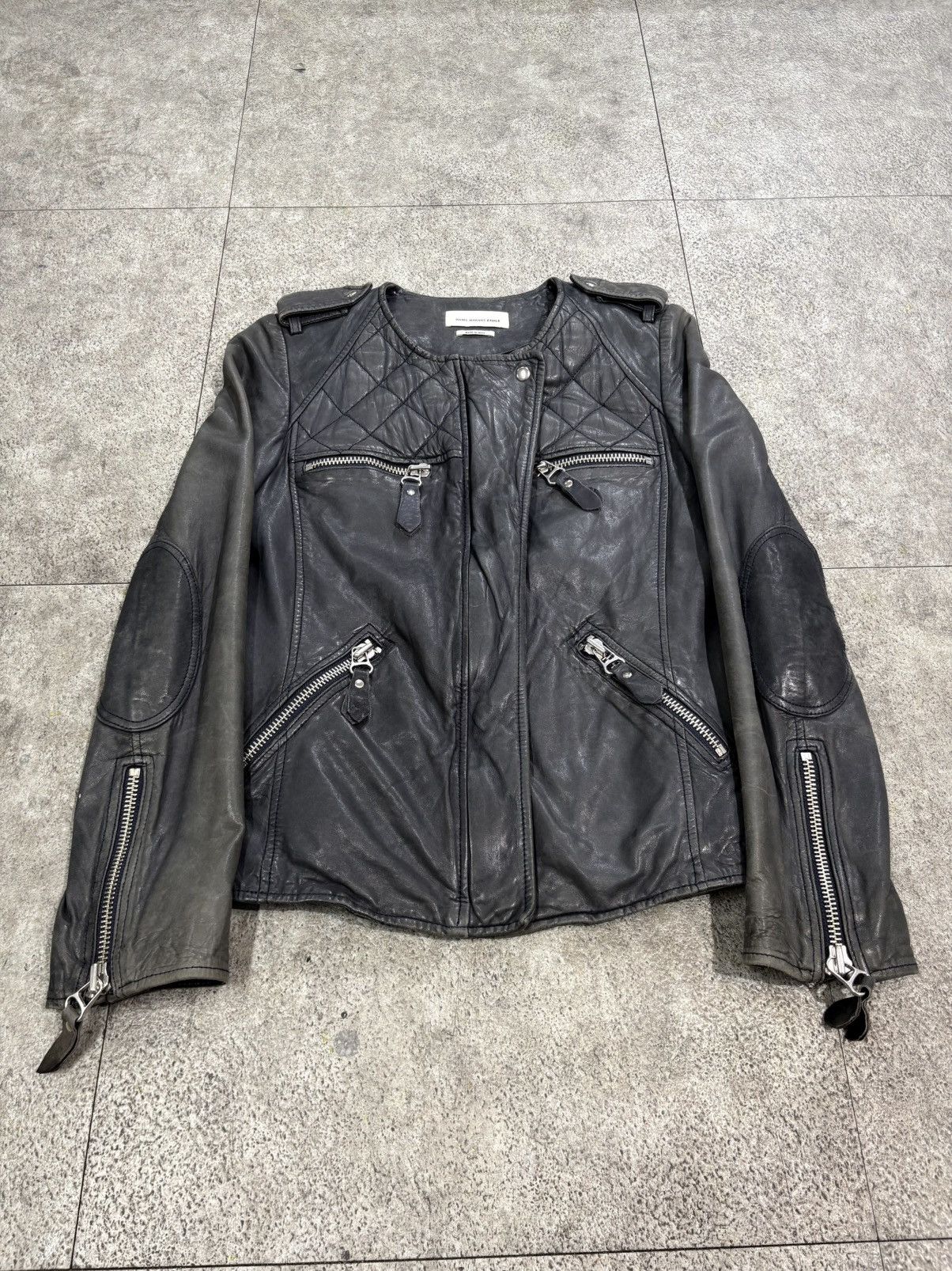 Isabel Marant Isabel marant eliote leather jacket Size XS / US 0-2 / IT 36-38 - 1 Thumbnail