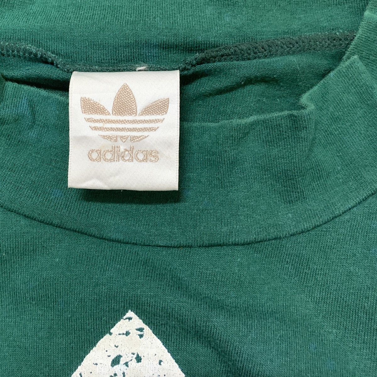 Vintage Vtg Adidas Trifoils Big Logo L/S T-Shirt Size US XL / EU 56 / 4 - 6 Thumbnail