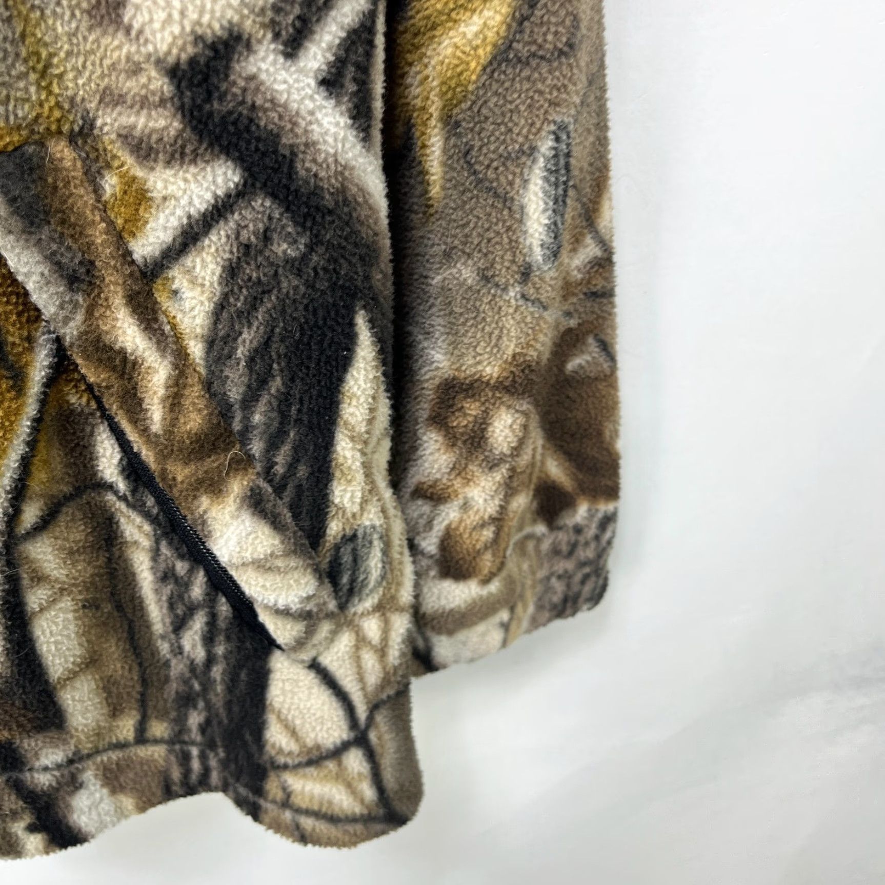 Polo Ralph Lauren VINTAGE Realtree Camo Zip Up Hoodie Fleece Sweatshirt Medium Size US S / EU 44-46 / 1 - 6 Thumbnail