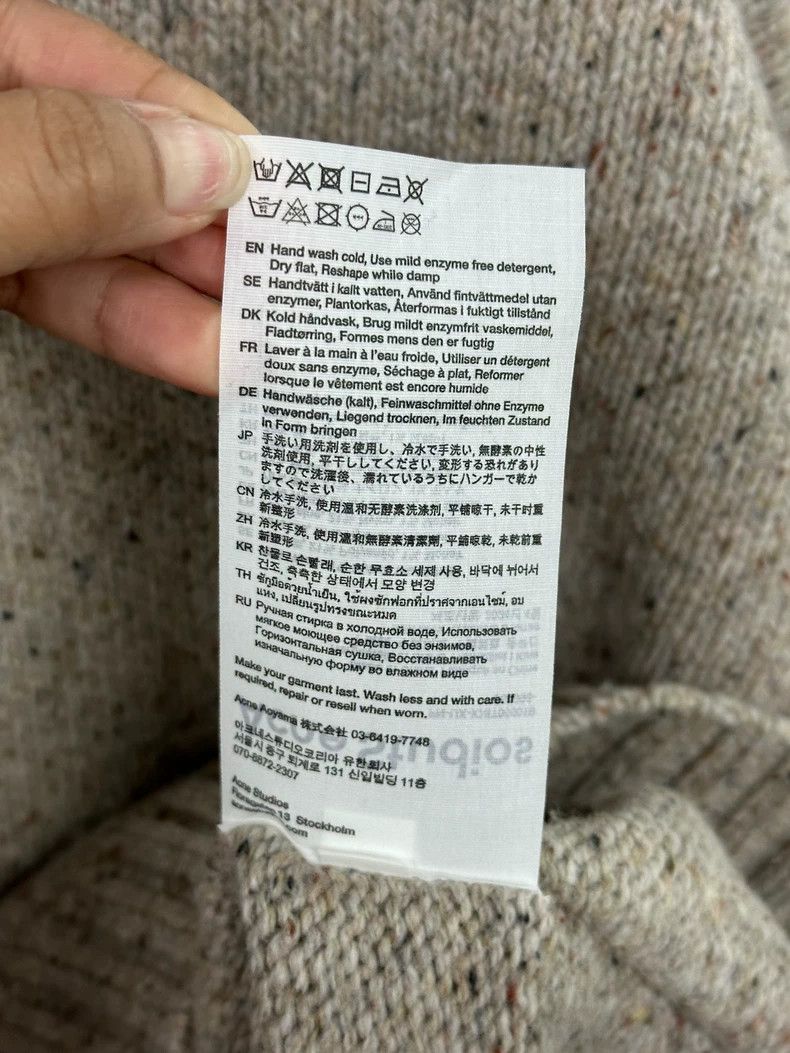 Acne Studios acne studiosCat wool blend sweater 2503-Nextarrow Size US XS / EU 42 / 0 - 6 Thumbnail