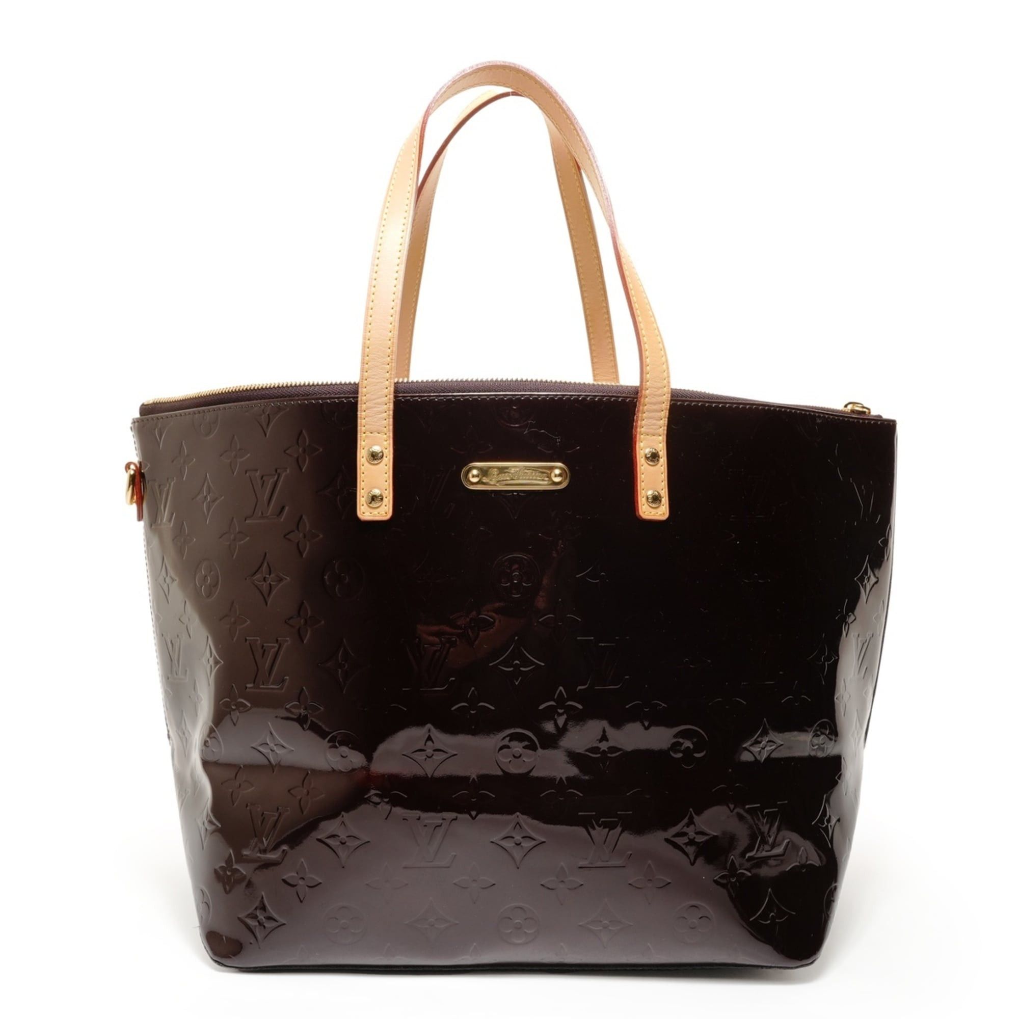 Louis Vuitton Louis Vuitton Monogram Vernis Bellevue GM Tote Bag, Red Size ONE SIZE - 1 Thumbnail