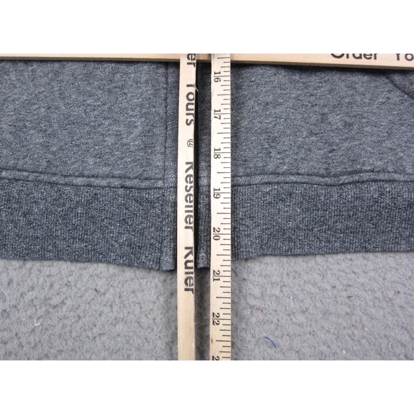 Lululemon Lululemon Hoodie Womens 12 Gray Scuba Oversized Full Zip Cropped Athletic Active Shirt Mens Girls Size XL / US 12-14 / IT 48-50 - 7 Thumbnail