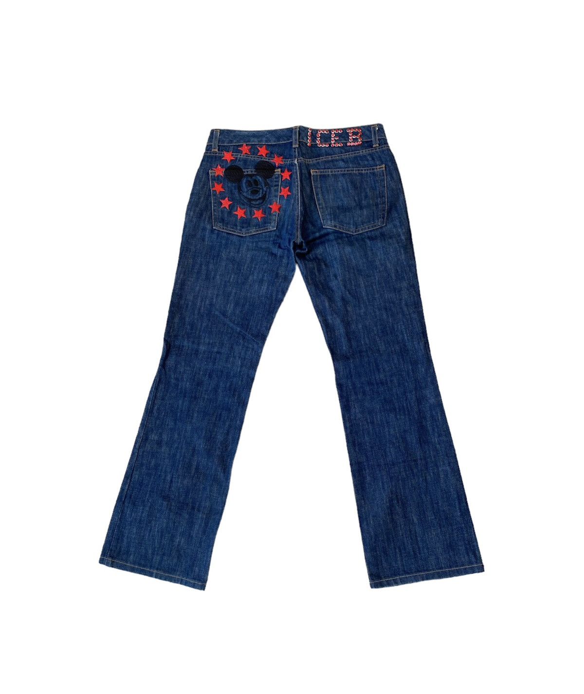 Iceberg × JNCO × Vintage Vintage Iceberg X Mickey Mouse Denim Jeans Size US 33 - 2 Thumbnail