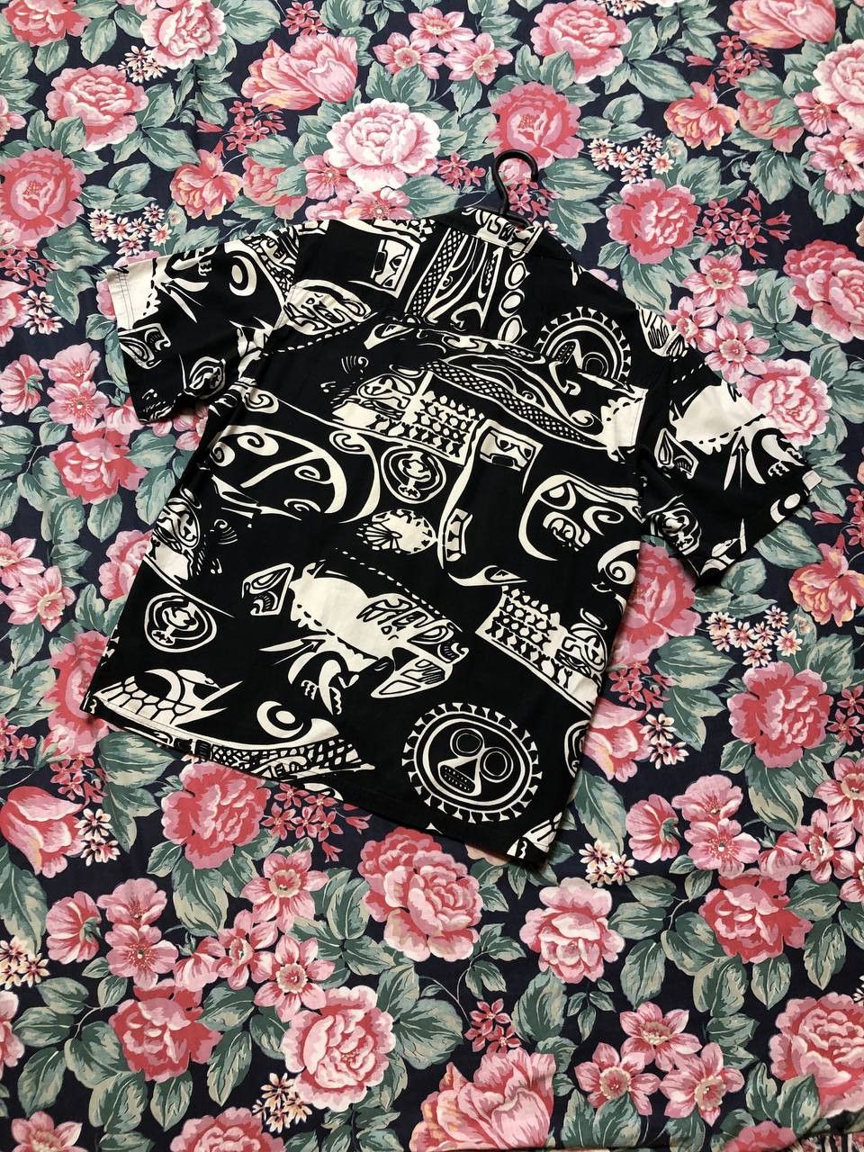 Quiksilver Rare Quiksilver Men's Shirt Black Beach Floral Summer Size US S / EU 44-46 / 1 - 10 Thumbnail