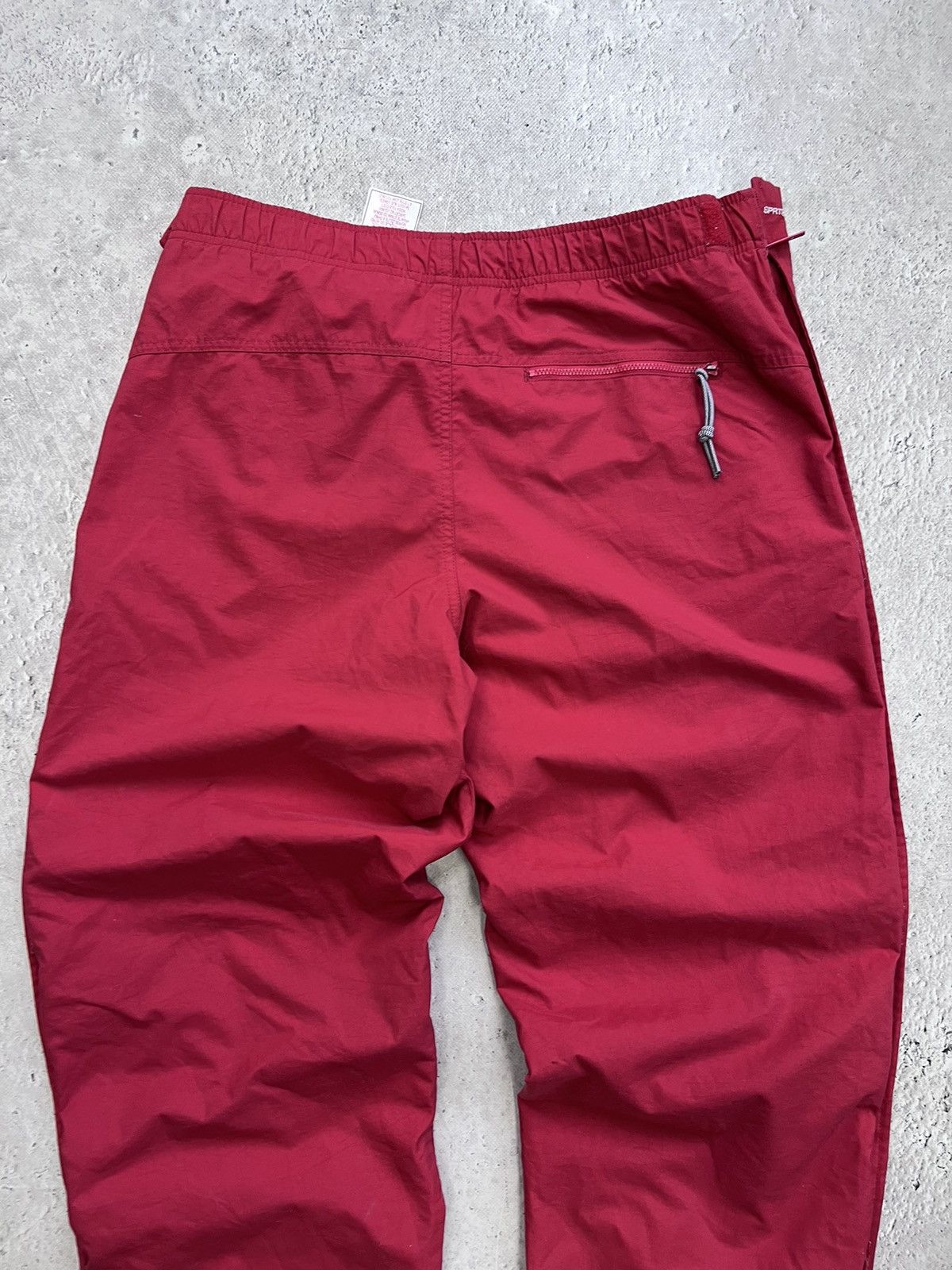 Nike × Vintage Vintage Nike Track Cargo Pants Nylon Drill Y2K Style Swoosh Size US 34 / EU 50 - 12 Thumbnail