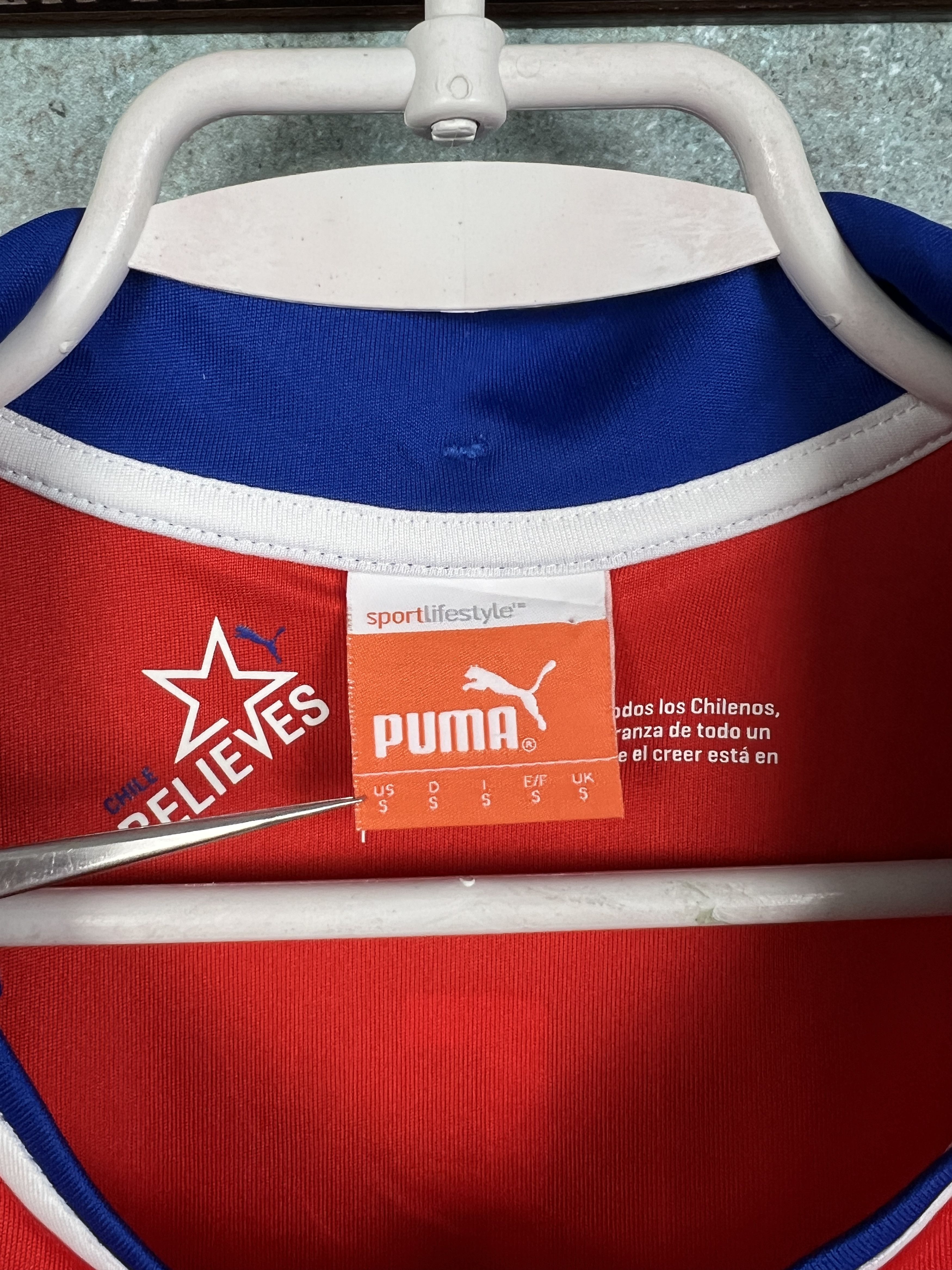 Puma Chile Home football shirt Soccer #7 Alexis Jersey Trikot Size US S / EU 44-46 / 1 - 9 Thumbnail