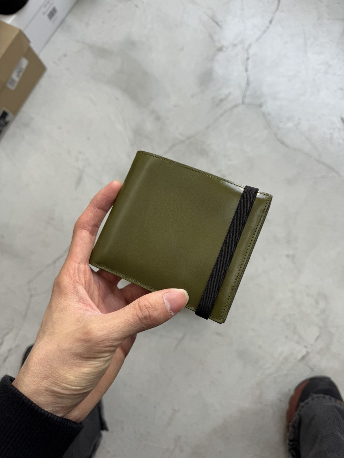 Helmut Lang ELASTIC BAND WALLET + CARD HOLDER Size ONE SIZE - 2 Thumbnail