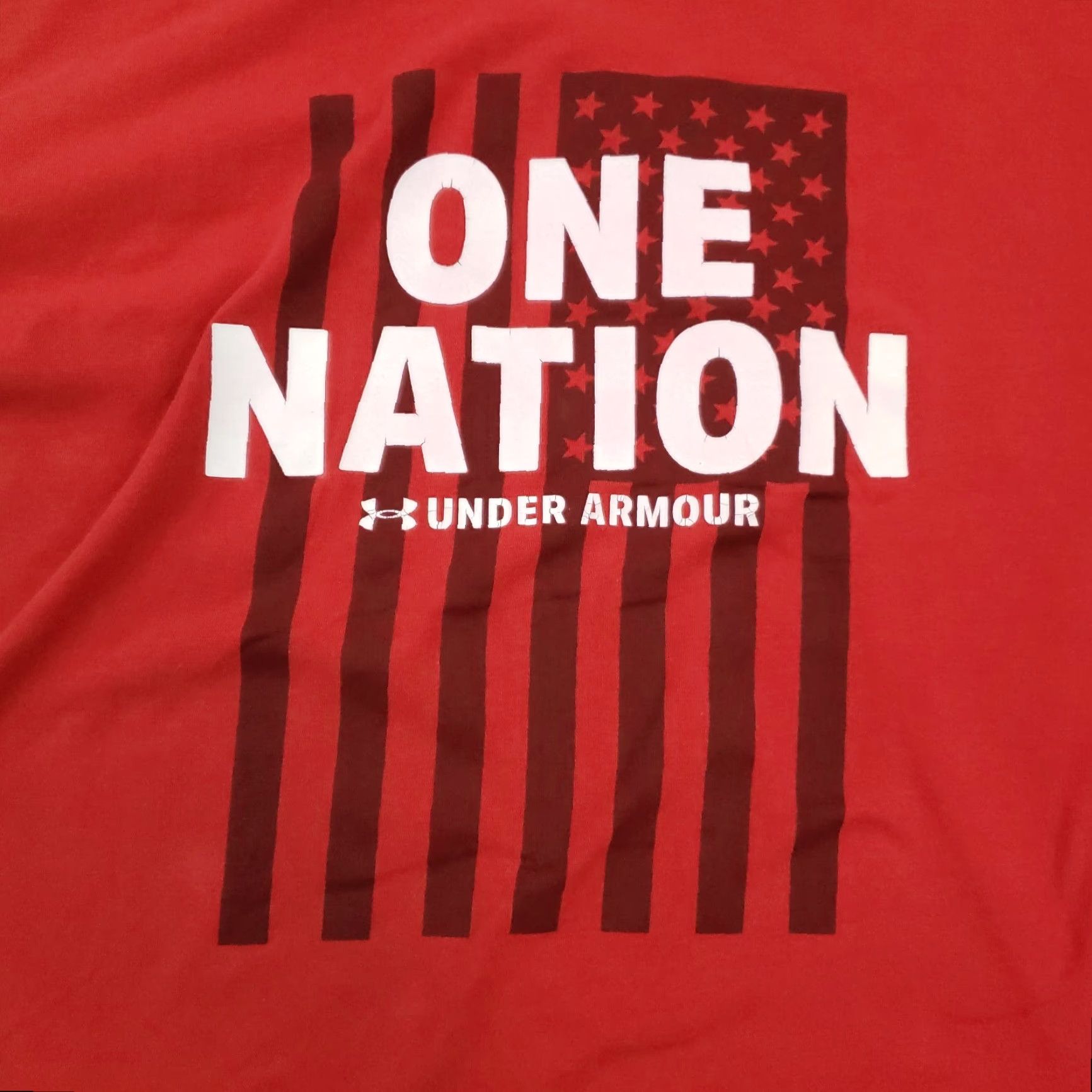 Under Armour Under Armour Mens Red Short Sleeve T-Shirt 2XL Stretch Crew Neck Size US XXL / EU 58 / 5 - 6 Thumbnail