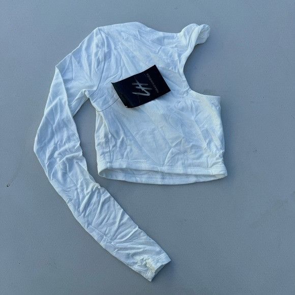 Designer NWT NAKED WARDROBE LORI CORRECTION OFF-WHITE SZ XXS Size XXS / US 00 / IT 34 - 2 Thumbnail