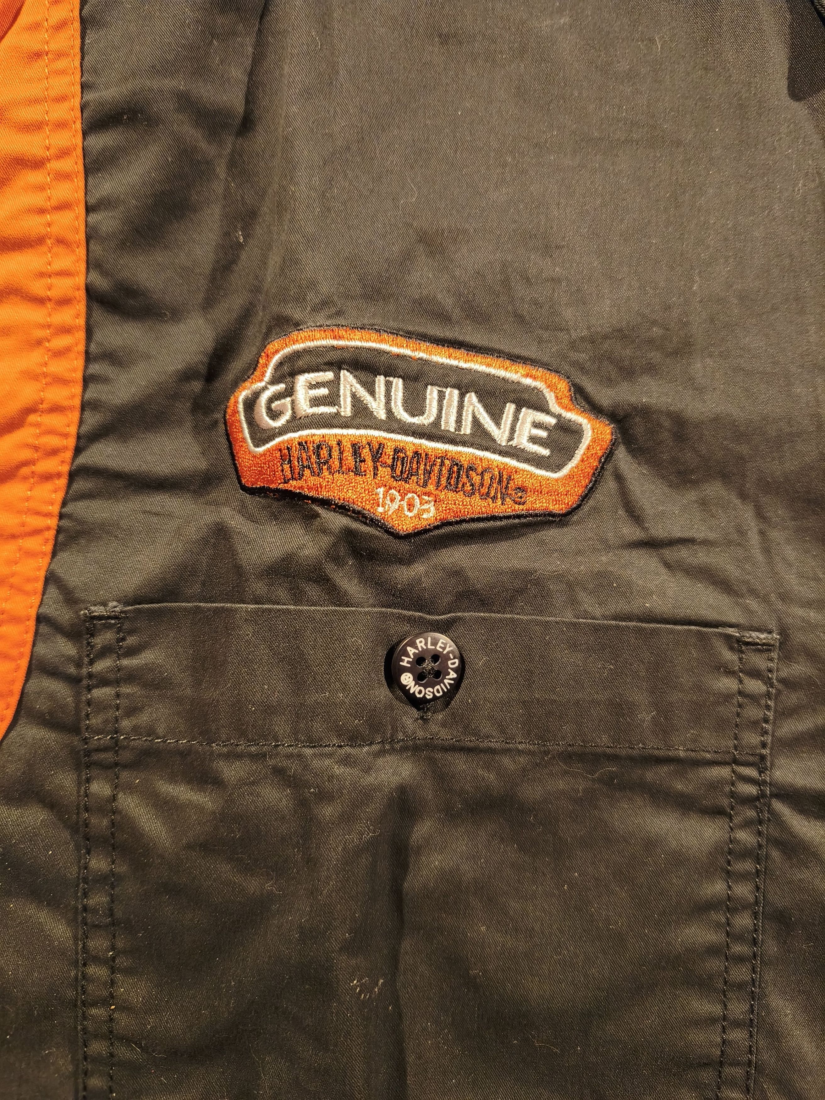 Harley Davidson Harley Davidson Motorcycle Workshirt Size US L / EU 52-54 / 3 - 2 Thumbnail