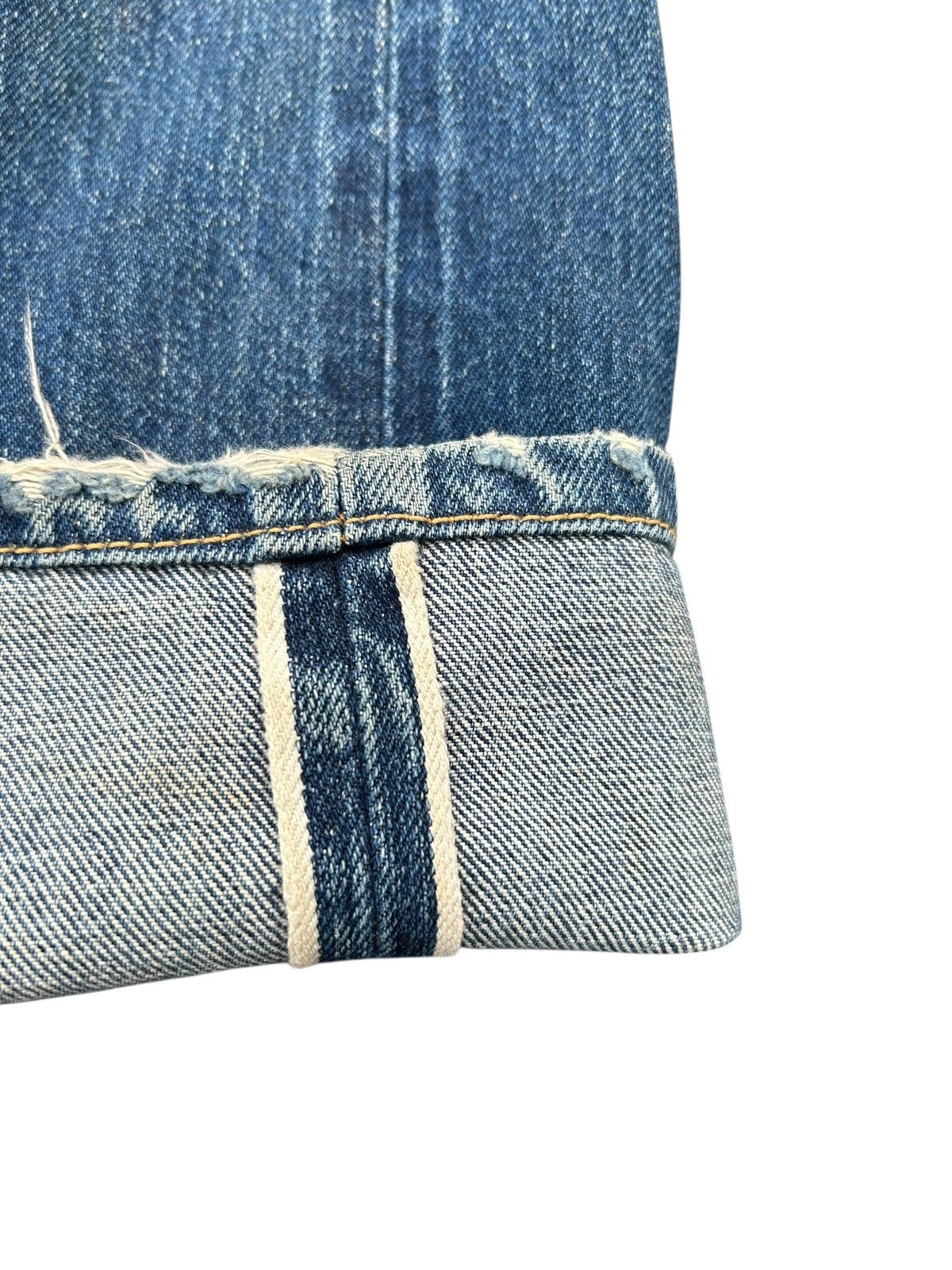 Kapital × Levi's × Vintage Vintage Levi's 501XX Selvedge Reconstructed Repair Denim Size US 31 - 2 Thumbnail