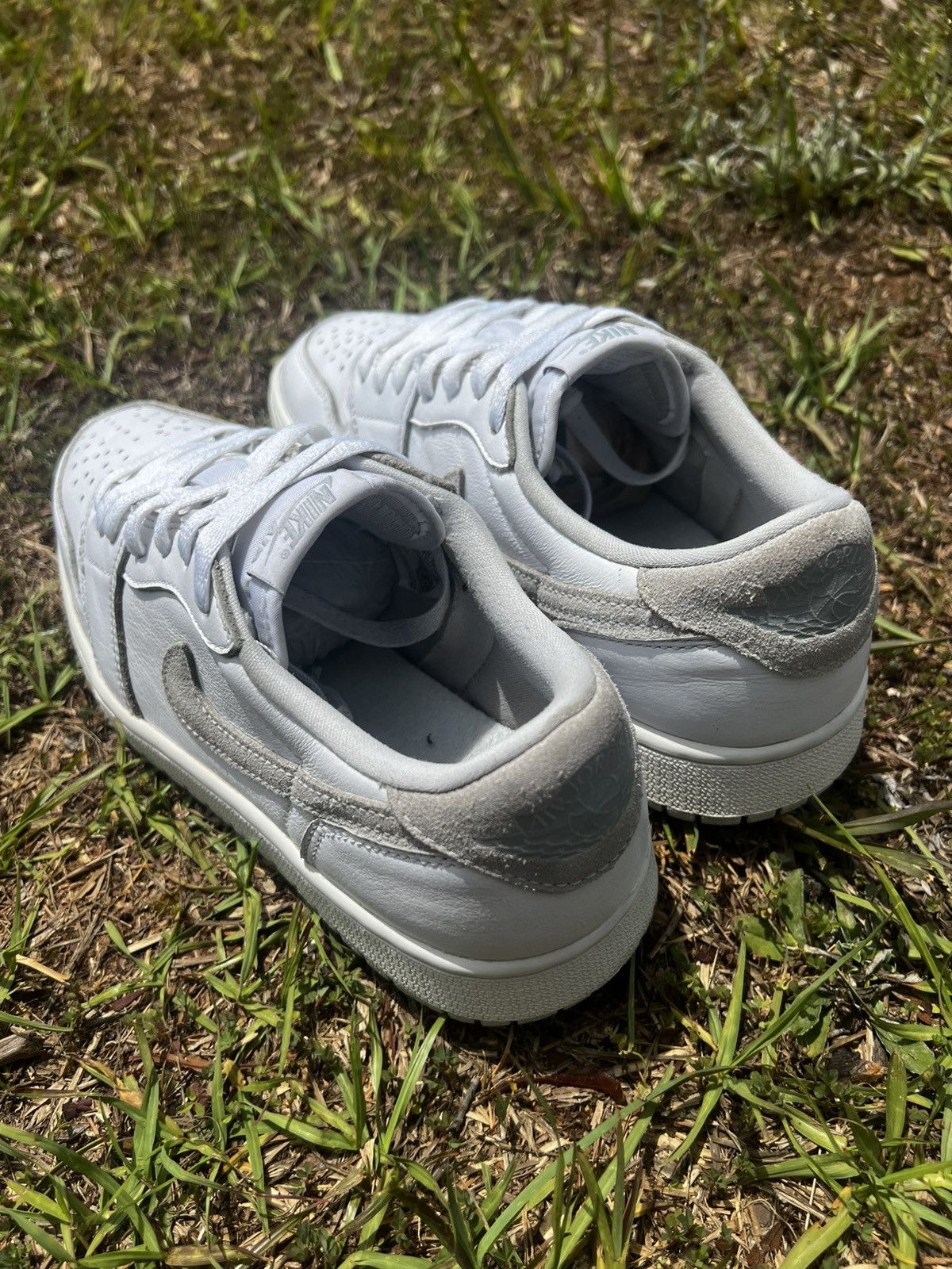 Jordan Brand CLEAN Air Jordan 1 Low size 9.5 Mens Neutral Grey Retro Size US 9.5 / EU 42-43 - 7 Thumbnail