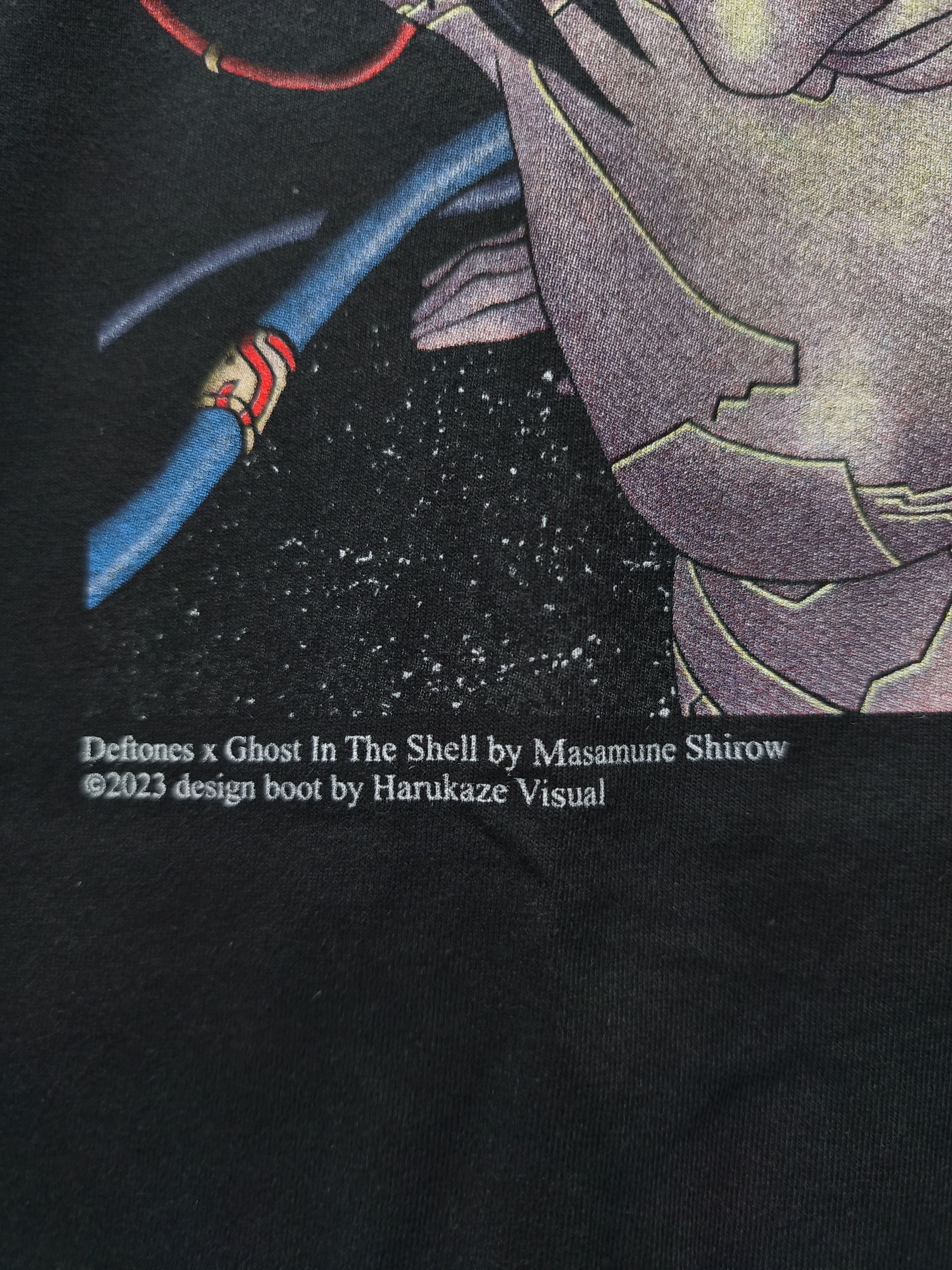 Anime Ghost In The Shell Around The Cyborg T-shirt Size US XL / EU 56 / 4 - 7 Thumbnail