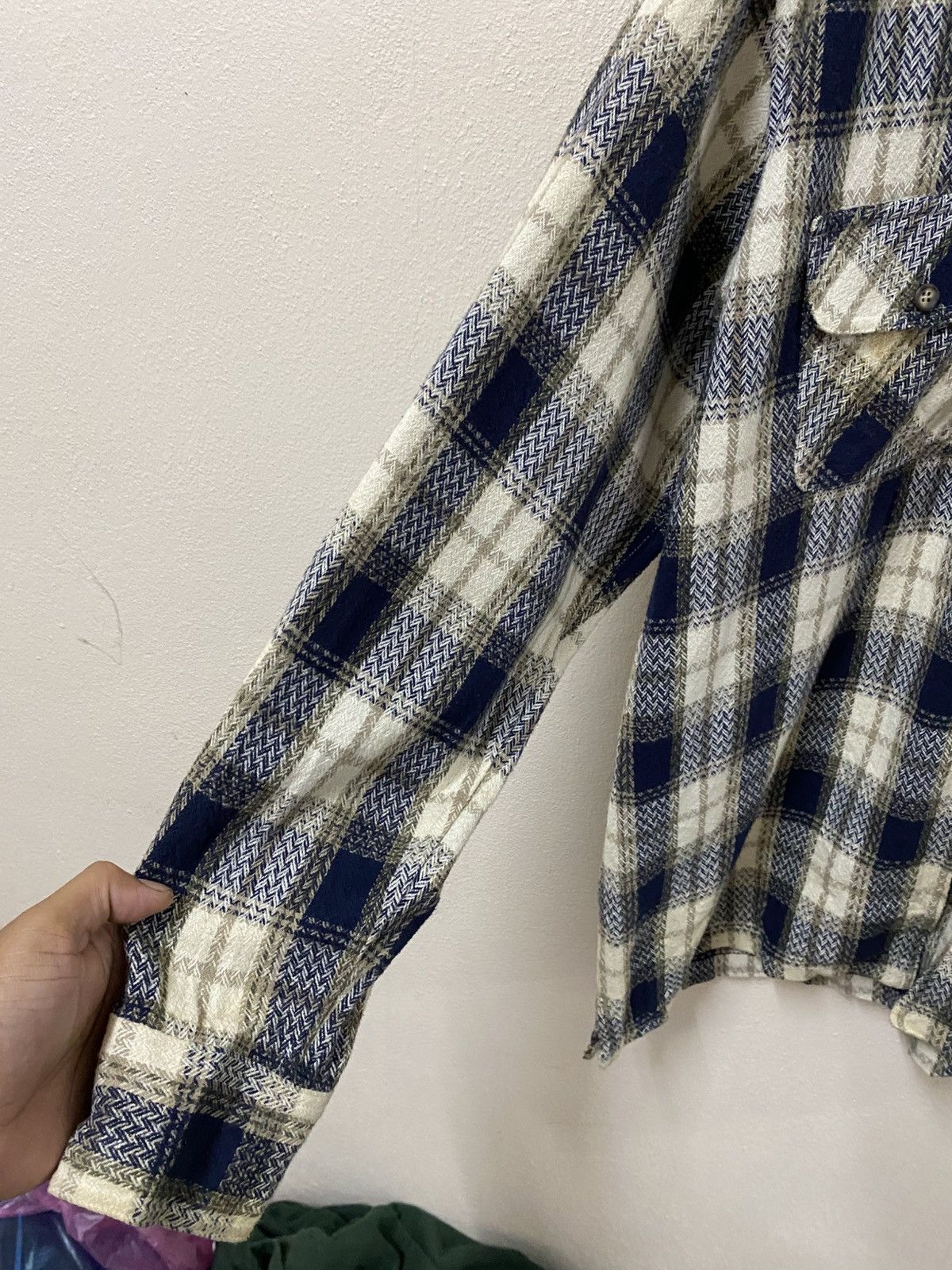 Mr. Junko Vtg Mr Junko Jacket Plaid Flanel Size US L / EU 52-54 / 3 - 5 Thumbnail